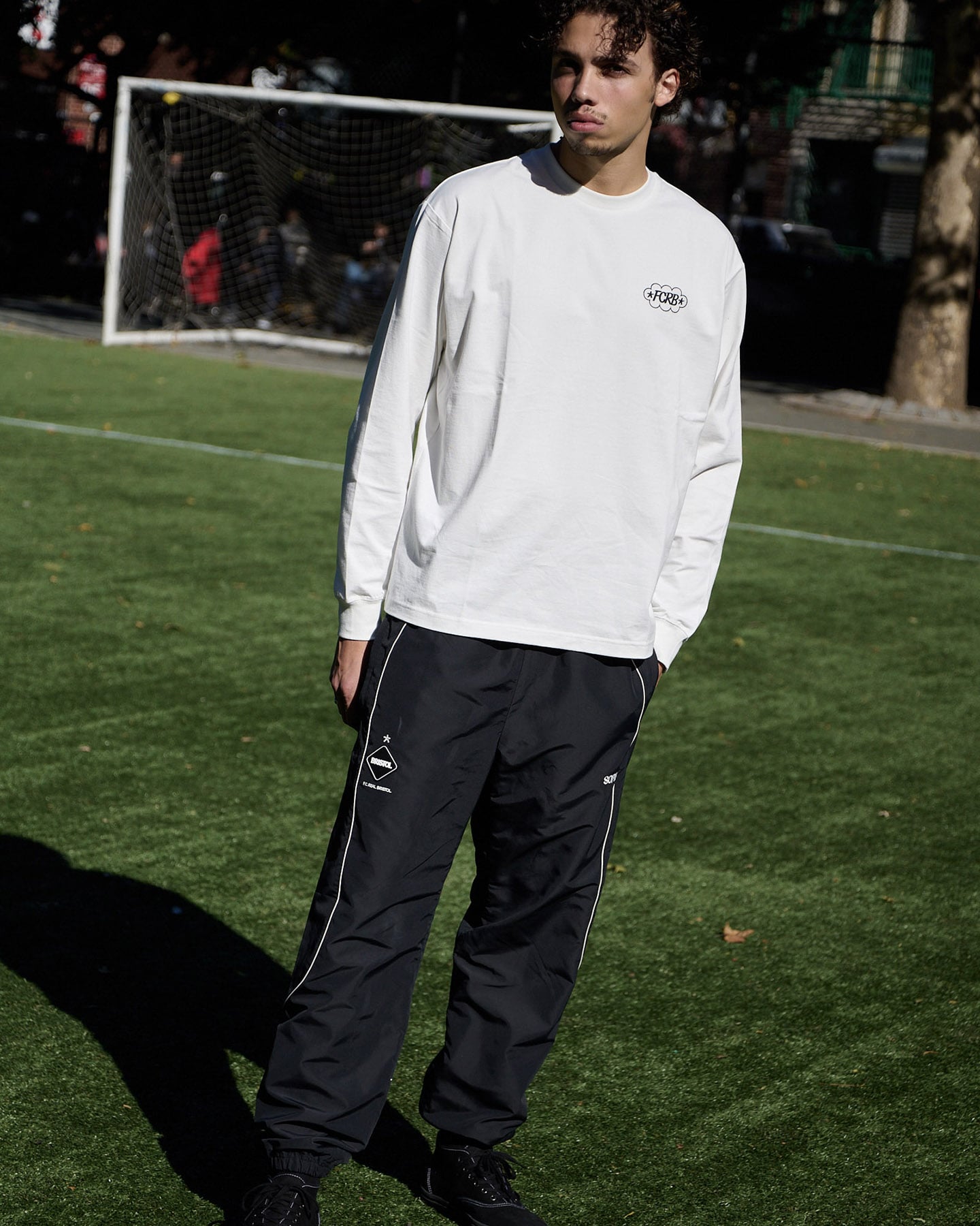 SOPH. | ERIC HAZE: FCRB BAGGY L/S TEE(M WHITE):