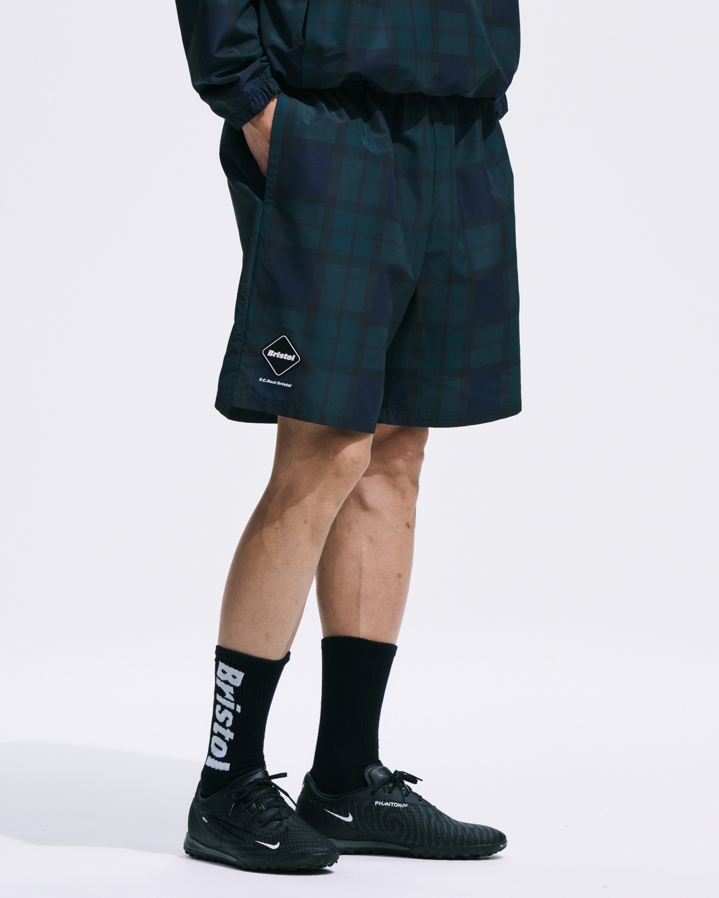 SOPH. | PLAID PRACTICE SHORTS(M GRAY):