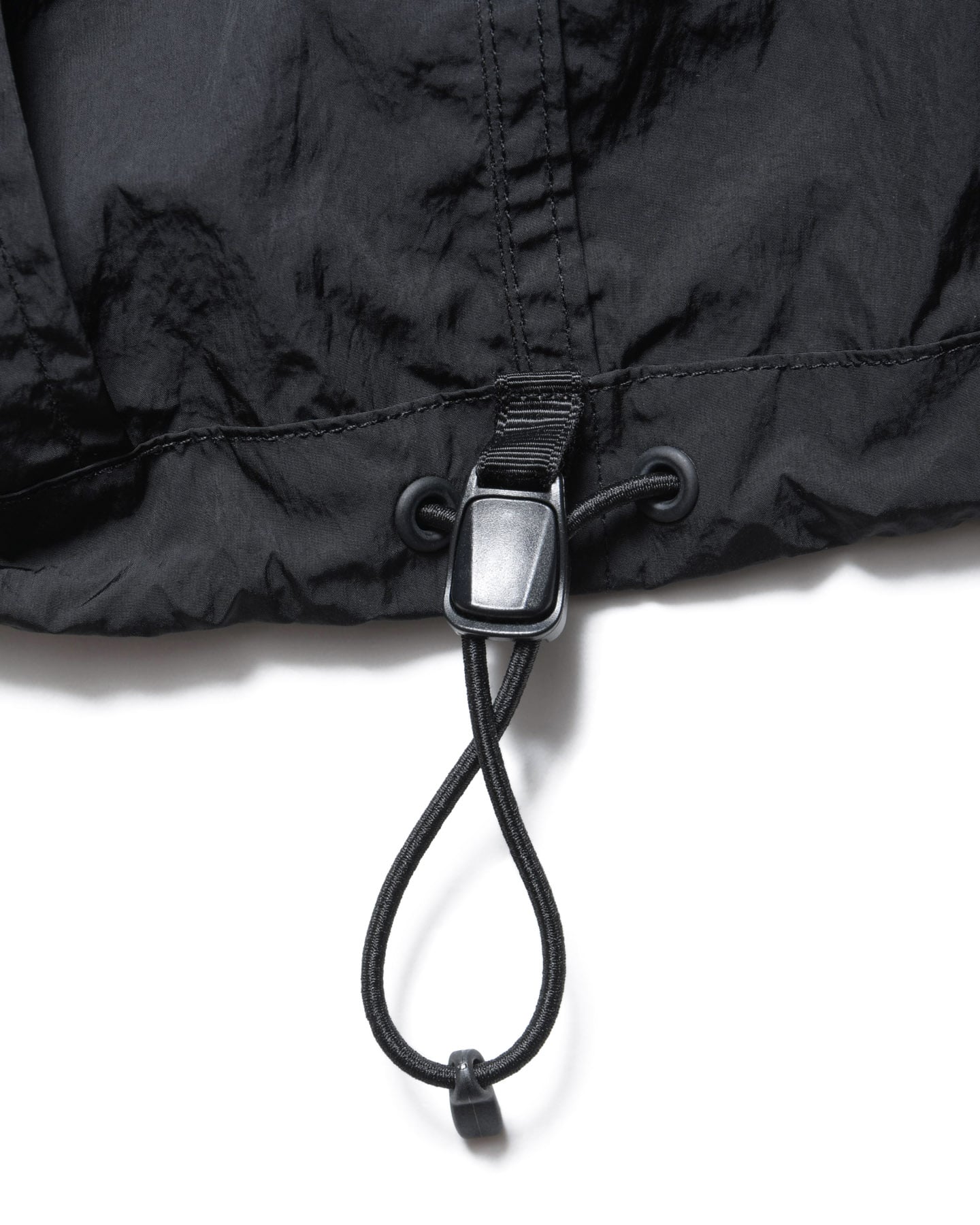 SOPH. | BIG LOGO NYLON STAND COLLAR BLOUSON(M BLACK):