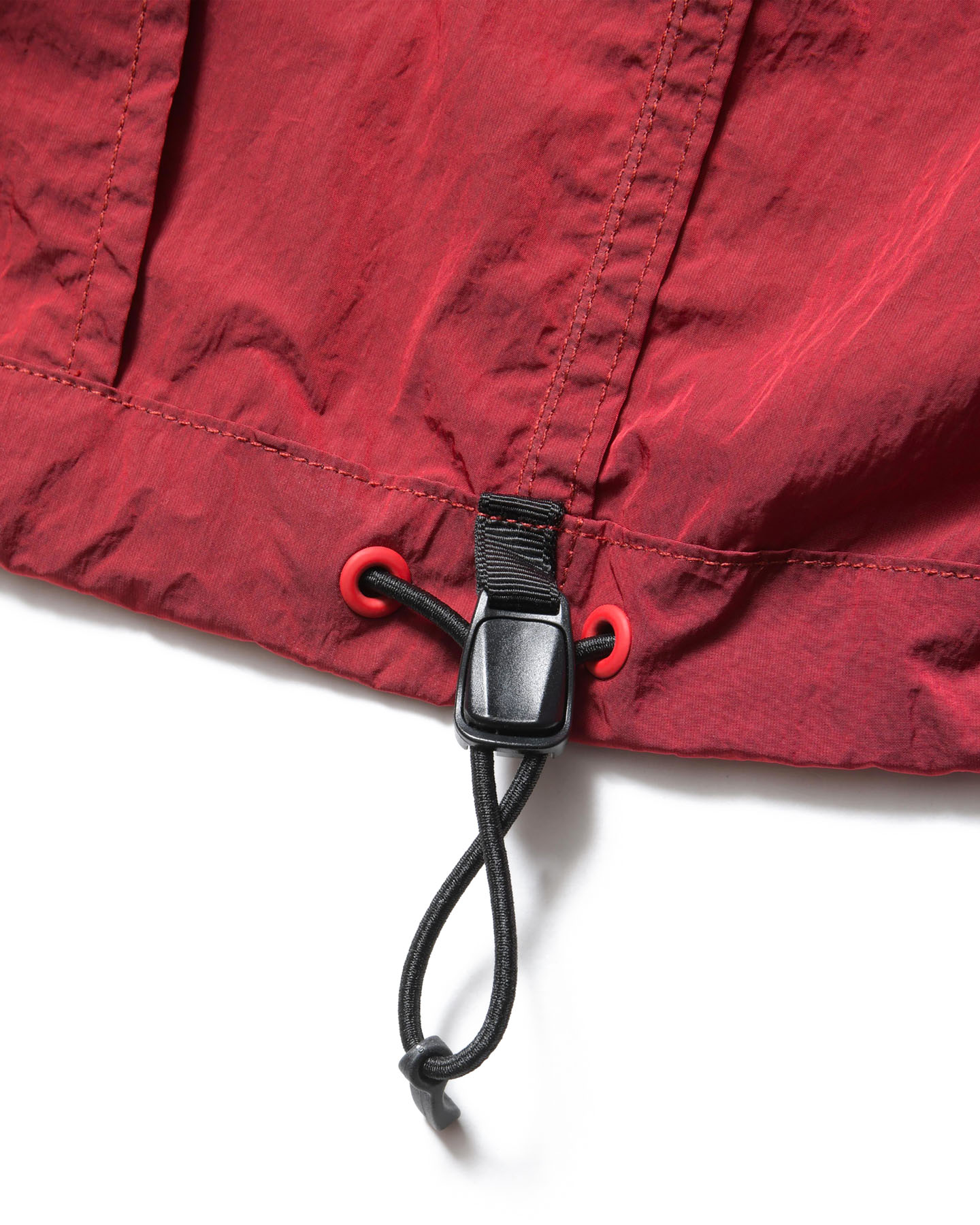 SOPH. | BIG LOGO NYLON STAND COLLAR BLOUSON(M RED):