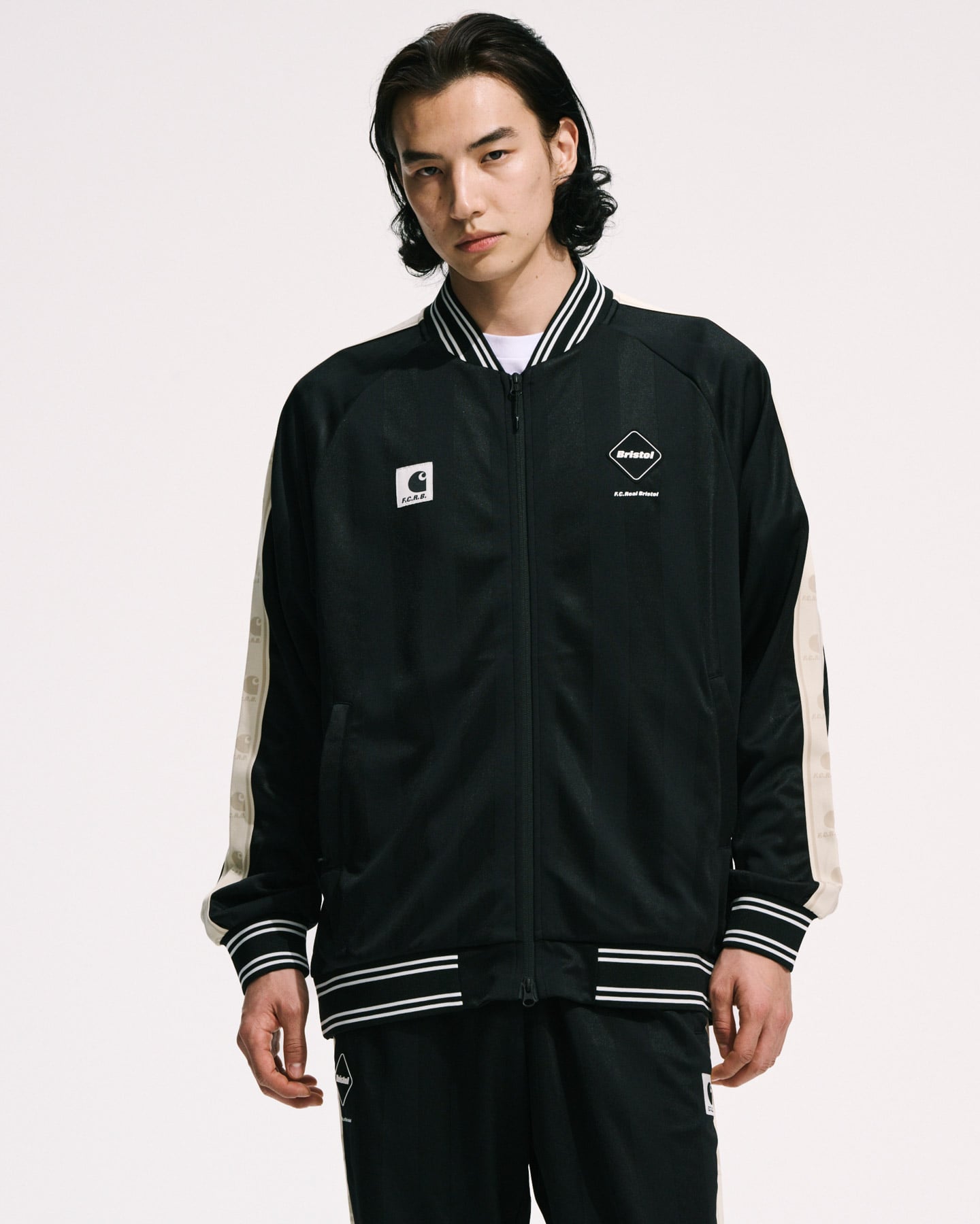 SOPH. | Carhartt WIP VARSITY TRACK JACKET(M WHITE):