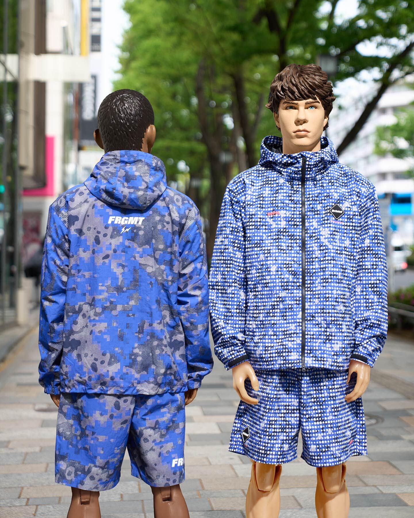 SOPH. | FRAGMENT: CAMOUFLAGE NYLON BLOUSON(M A (PIXEL CAMO)):