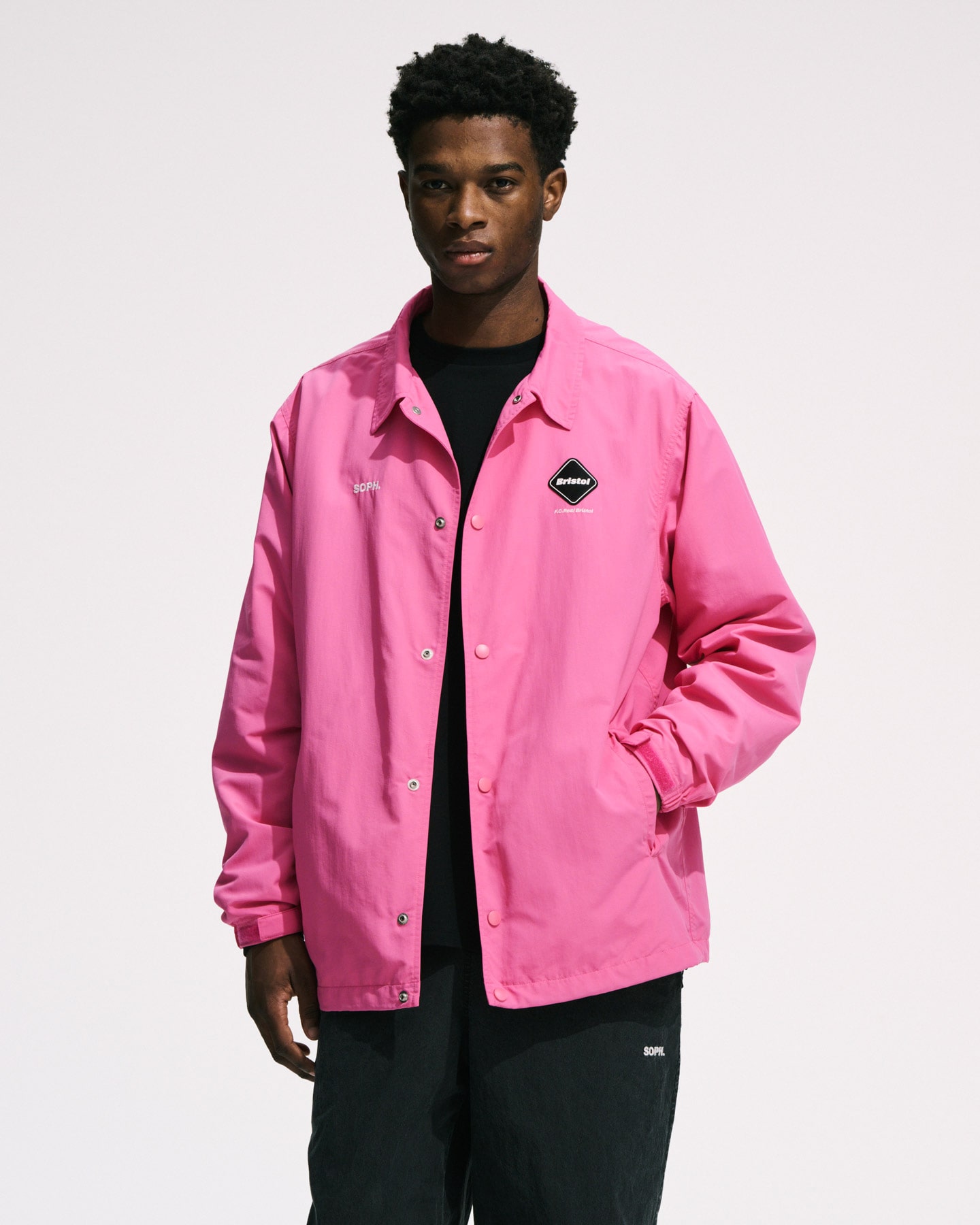SOPH. | SUPPLEX NYLON COACH JACKET(M CAMOUFLAGE):