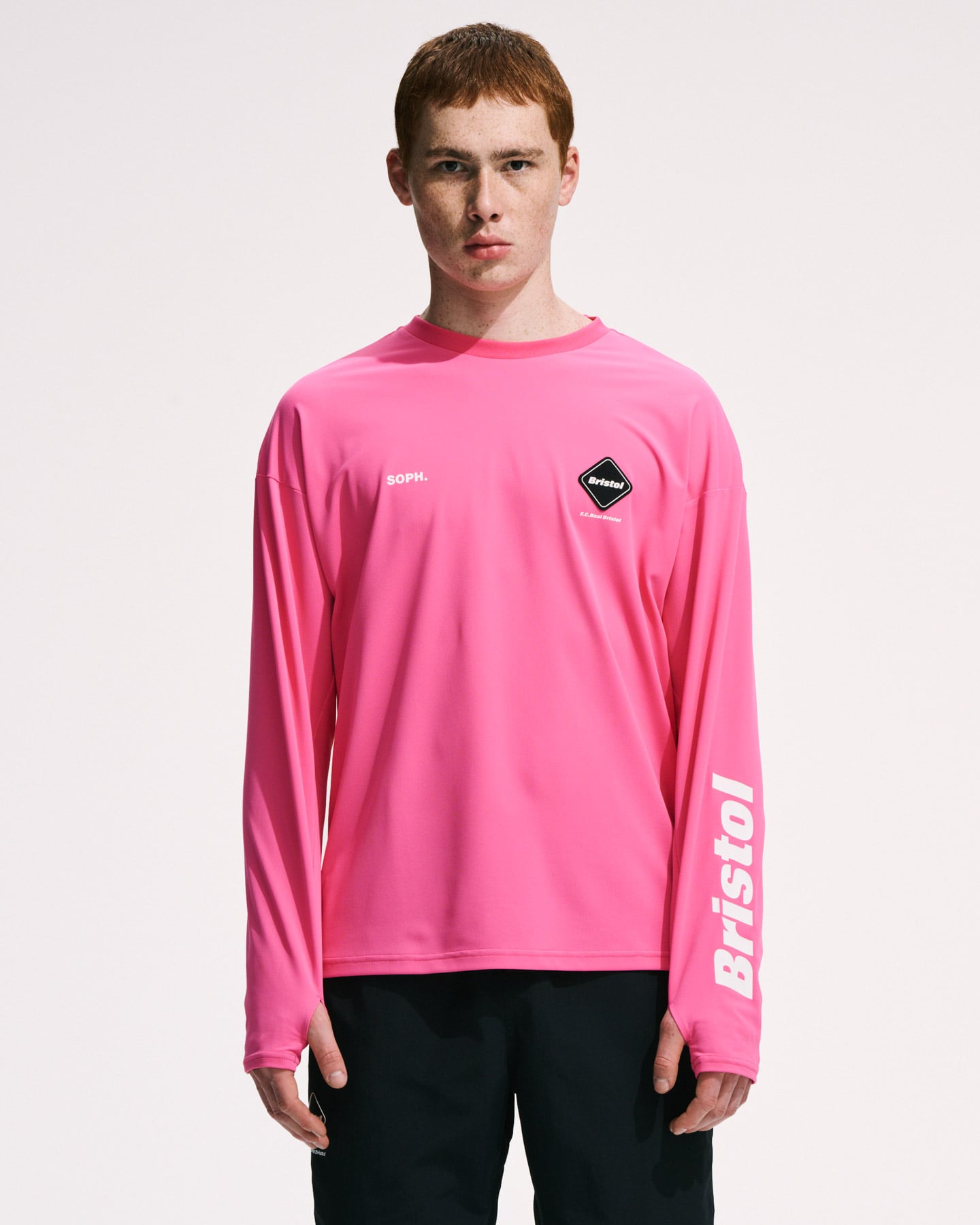 SOPH. | ATHLETIC L/S TOP(S BLACK):