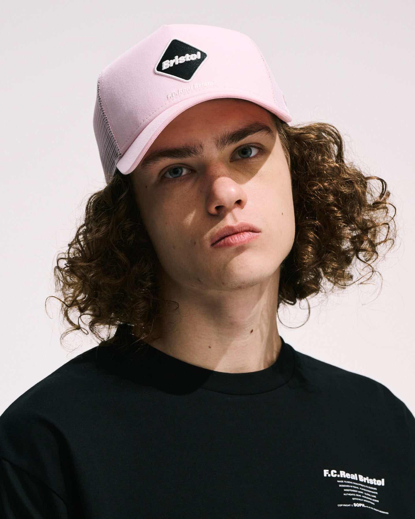 SOPH. | NEW ERA EMBLEM MESH CAP(FREE BLACK):
