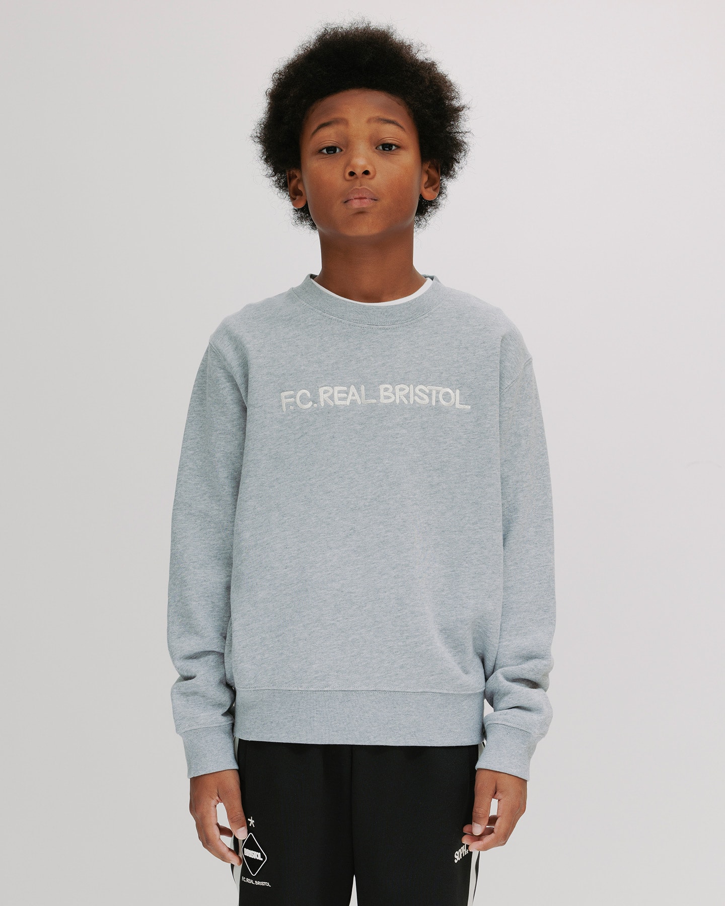 SOPH. | ERIC HAZE: CREWNECK SWEAT(L(150) BLACK):