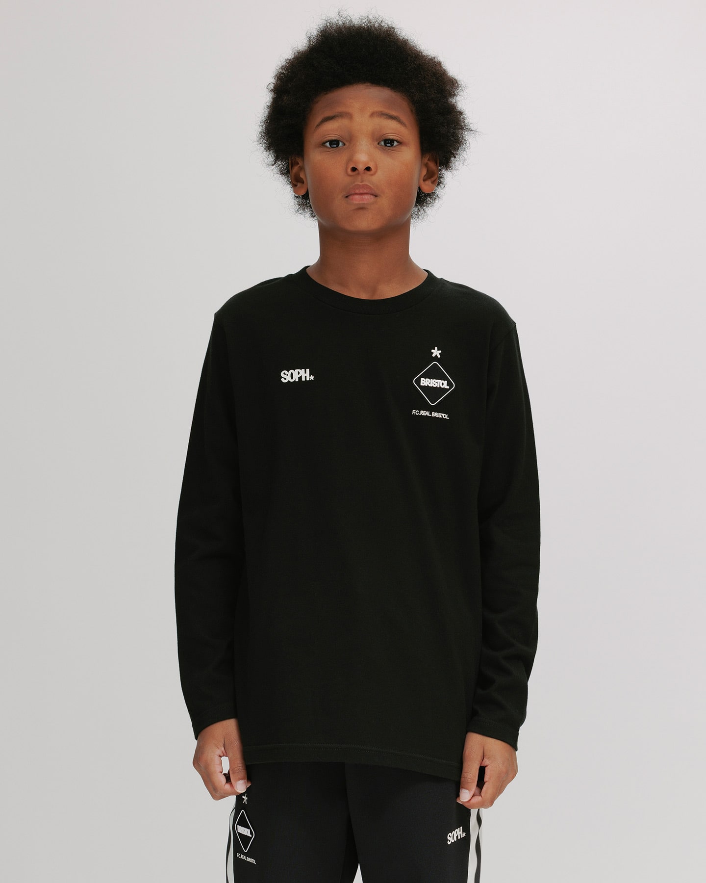 SOPH. | ERIC HAZE: EMBLEM L/S TEE(M(130) BLACK):