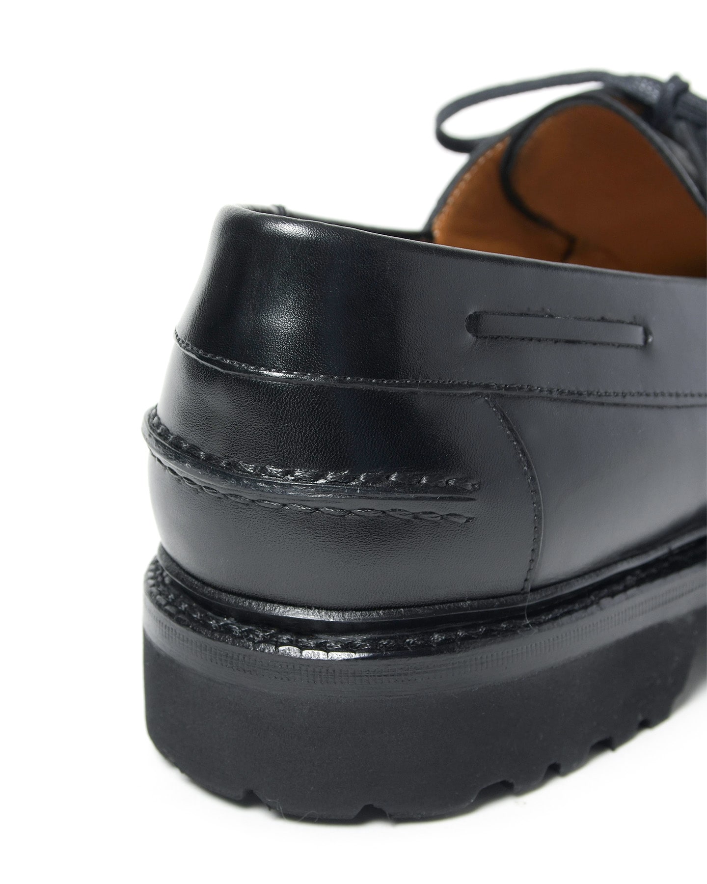 未使用 SOPHNET. LEATHER BOAT SHOES ソフネット 革靴