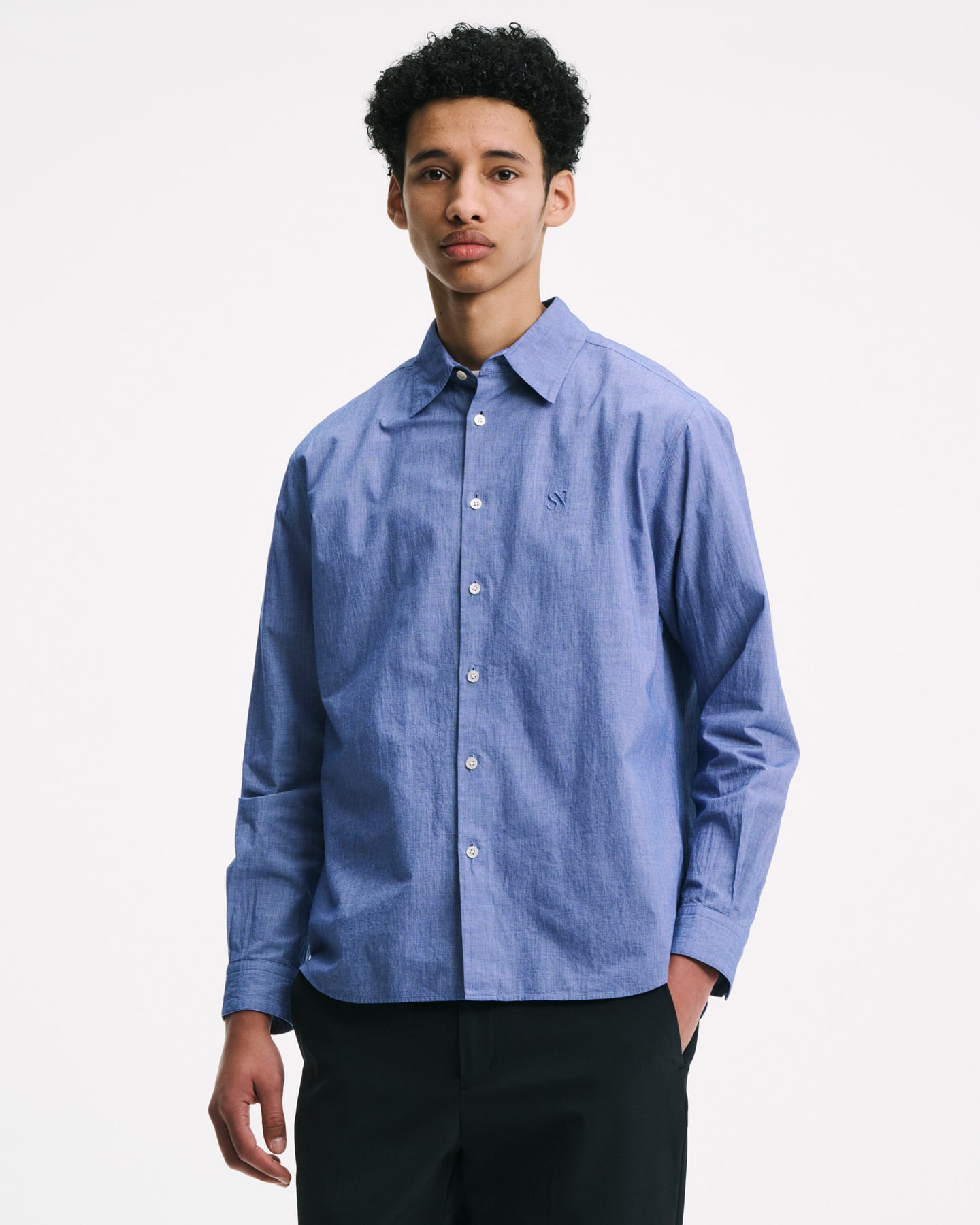 トップス SOPHNET. VOILE WASHER REGULAR-FIT SHIRT SOPH. | VOILE WASHER REGULAR-FIT SHIRT(1 (S) WHITE):