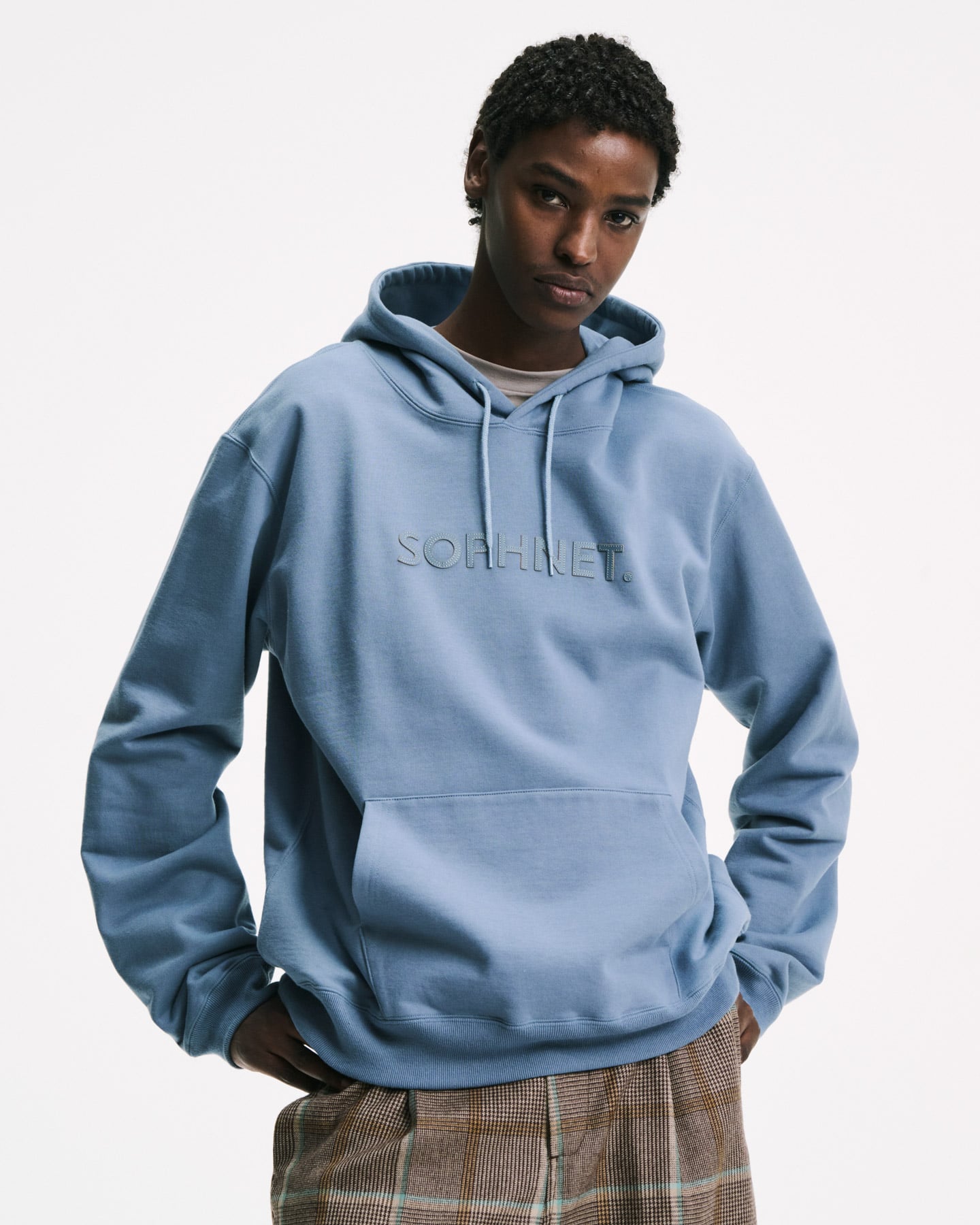 SOPH. | LOGO PATCH HOODIE(2 (M) KHAKI):