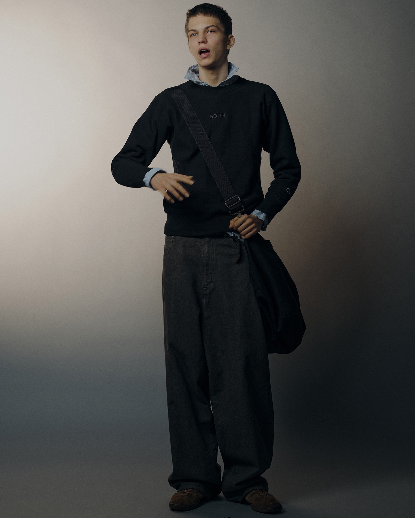 SOPH. | Champion REVERSE WEAVE CREWNECK SWEAT(2 (M) LIGHT BLUE):