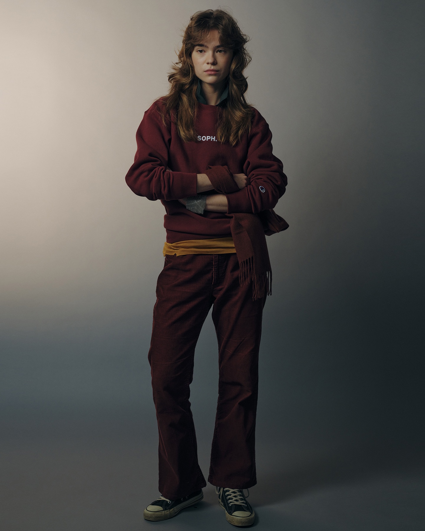 SOPH. | Champion REVERSE WEAVE CREWNECK SWEAT(2 (M) BLACK):