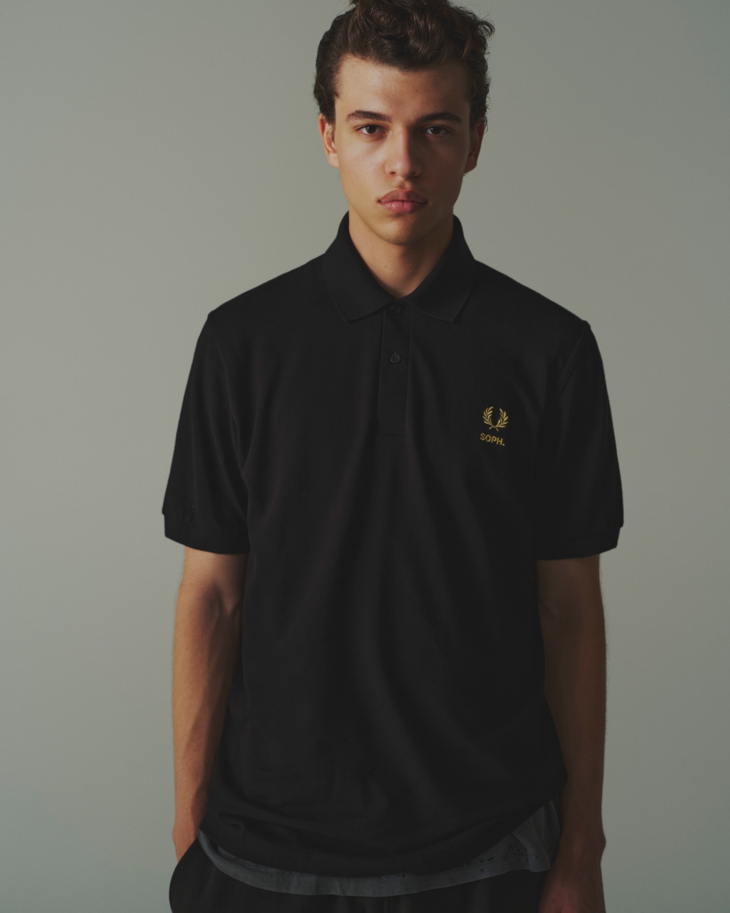 SOPH. | FRED PERRY M3 POLO SHIRT(2 (M) BLACK):