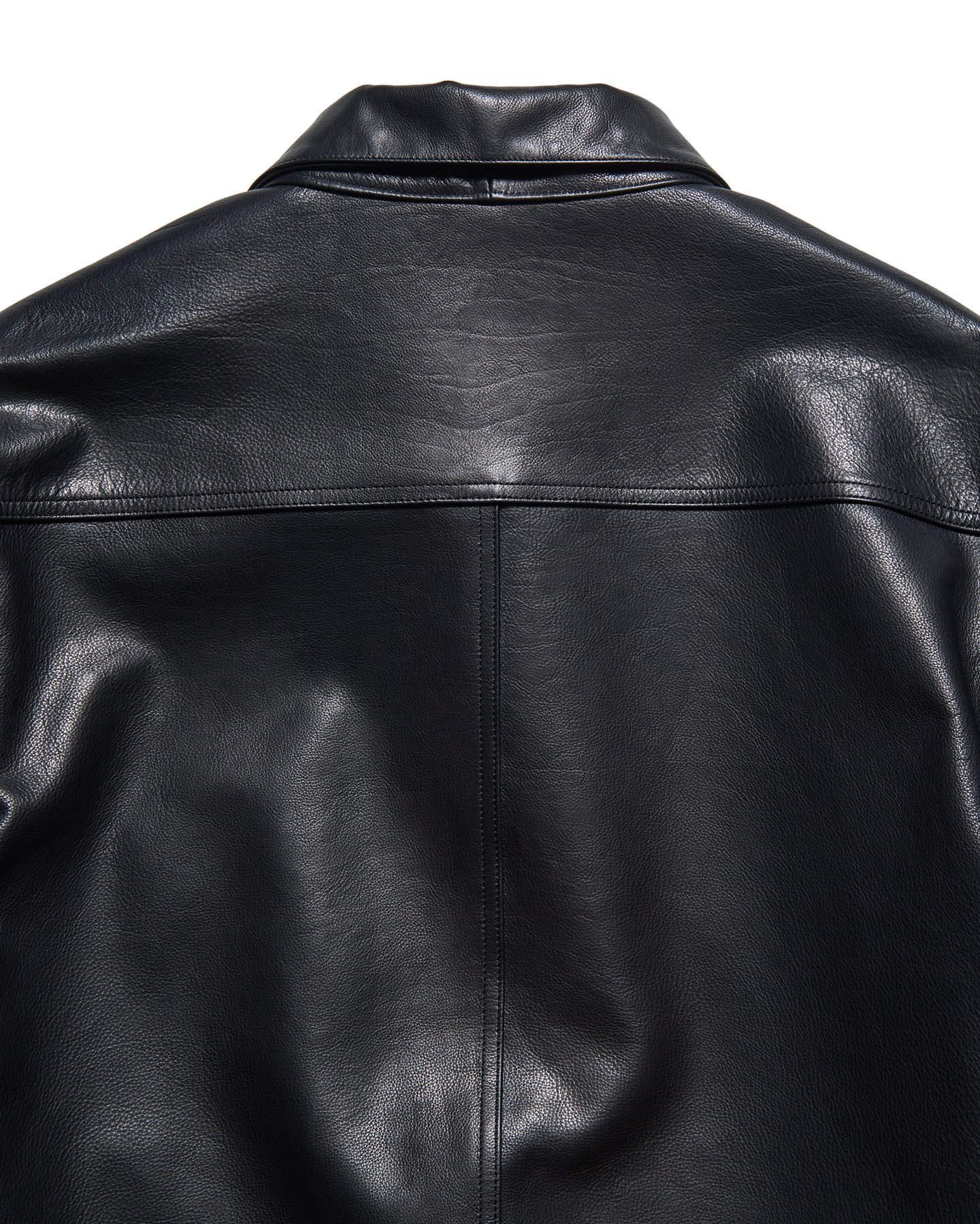 SOPH. | LEATHER TRUCKER JACKET(2 (M) BLACK):