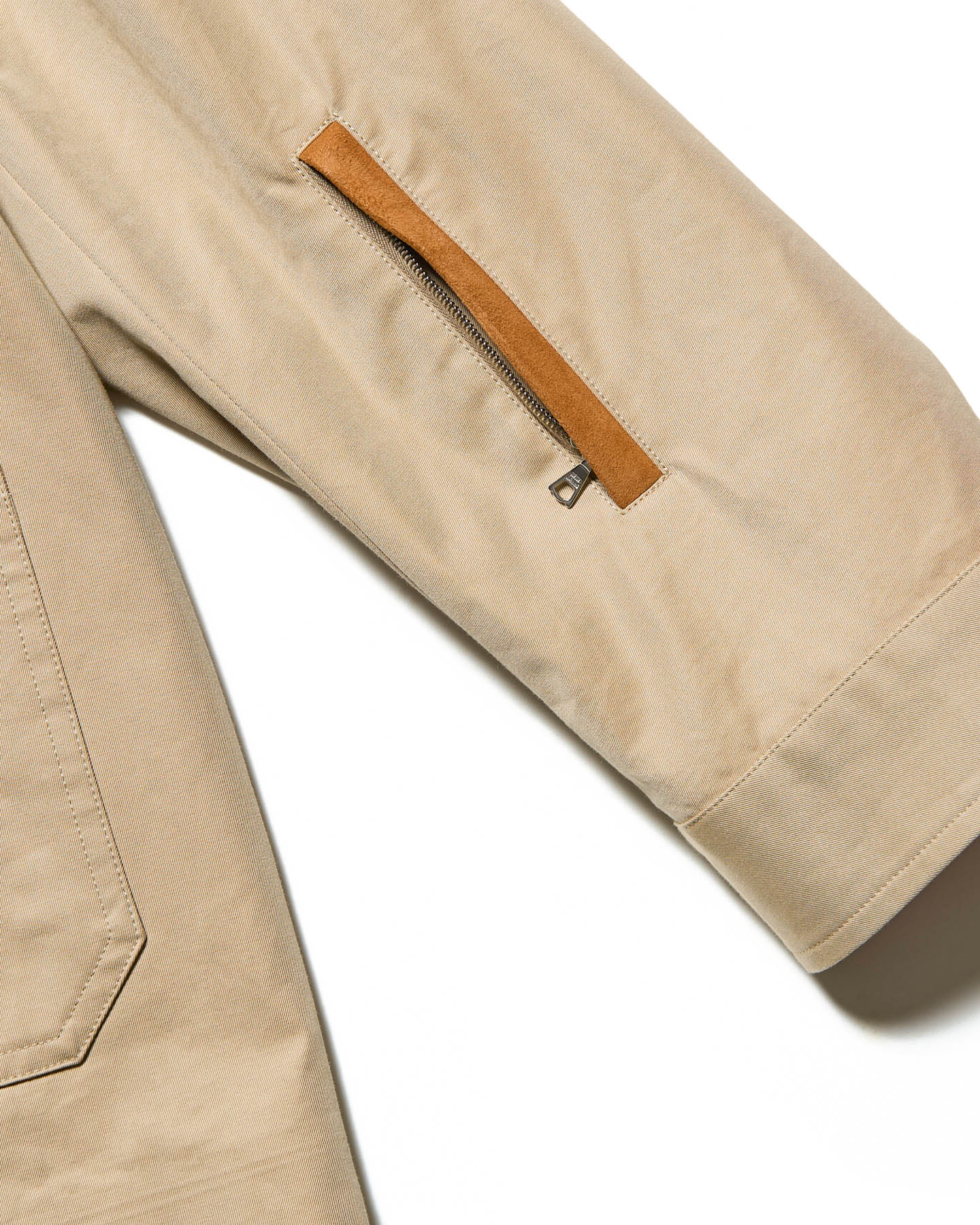 SOPH. | LEATHER COLLAR COVERALL(2 (M) BEIGE):