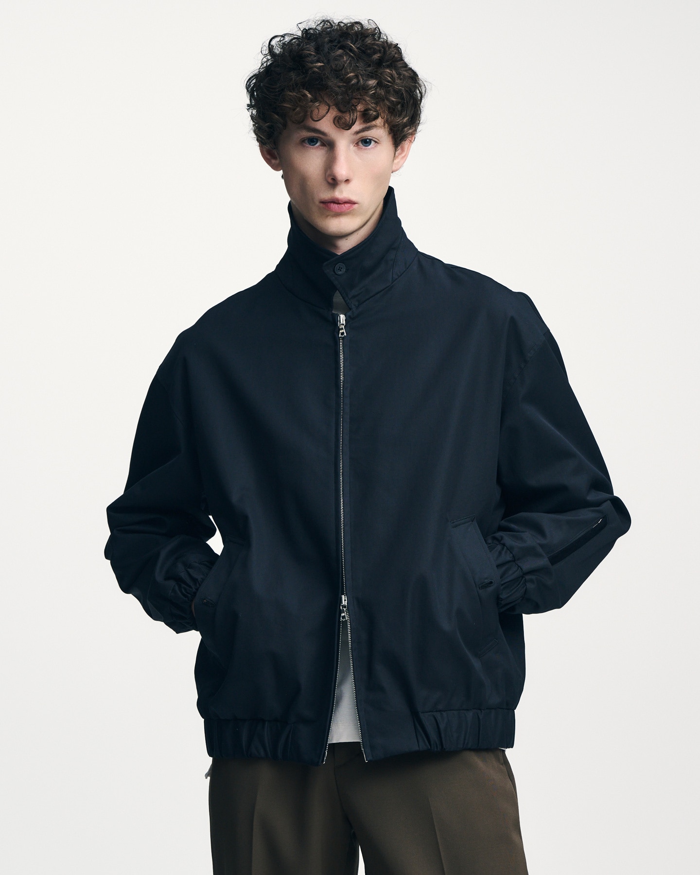 SOPH. | HARRINGTON JACKET(4 (XL) BLACK):