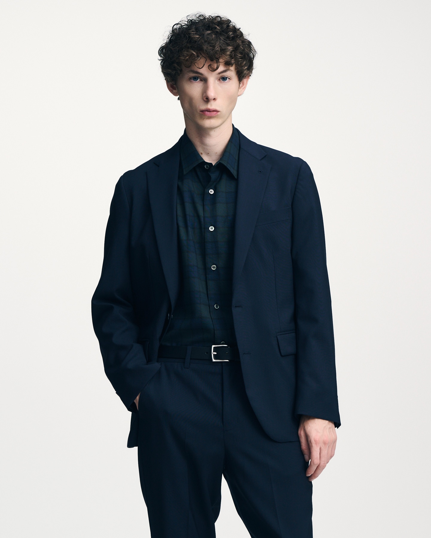 SOPH. | WOOL TROPICAL STANDARD 2BUTTON JACKET(2 (M) CHARCOAL GRAY):