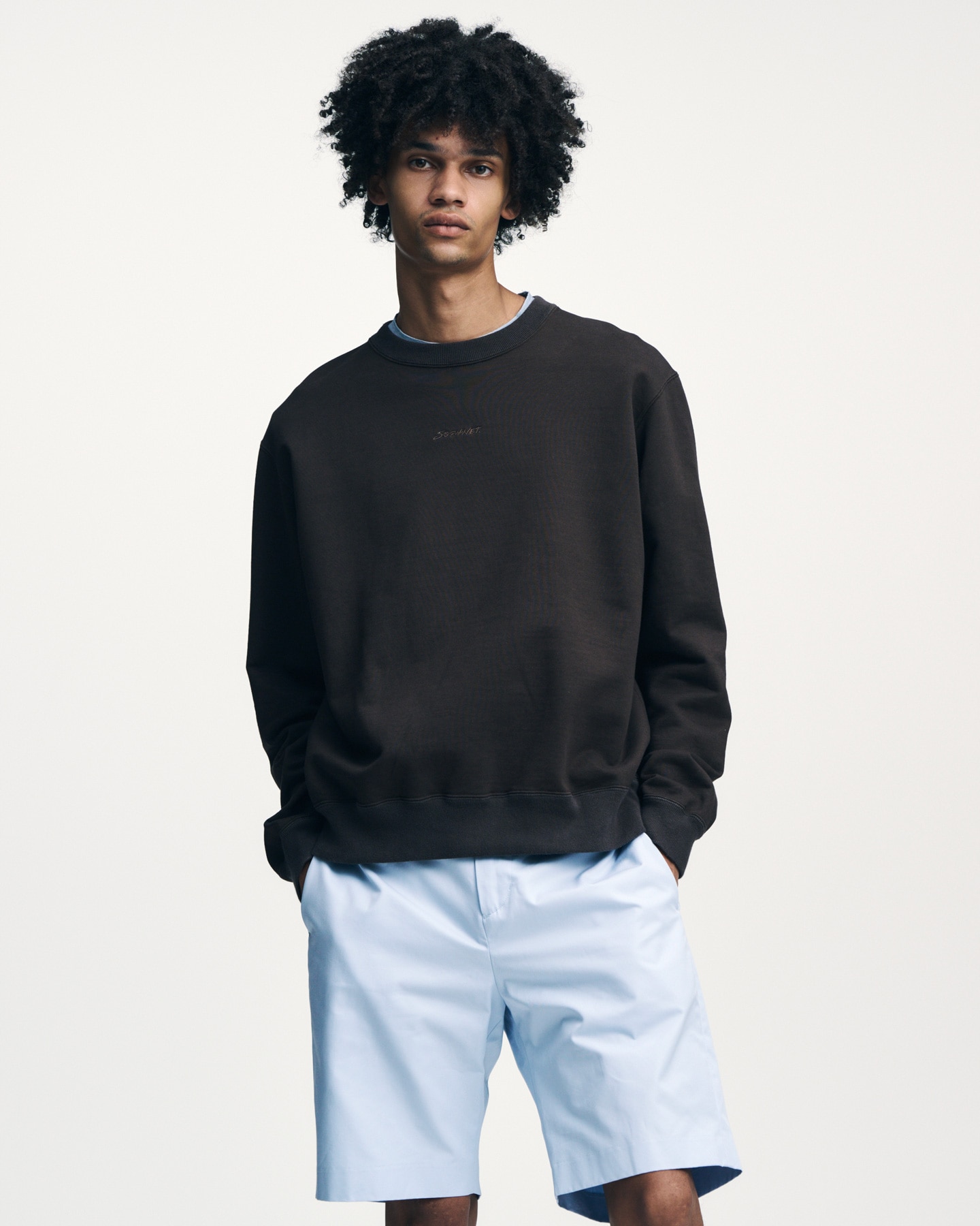 SOPH. | EMBROIDERY SWEATSHIRT(2 (M) BLACK):