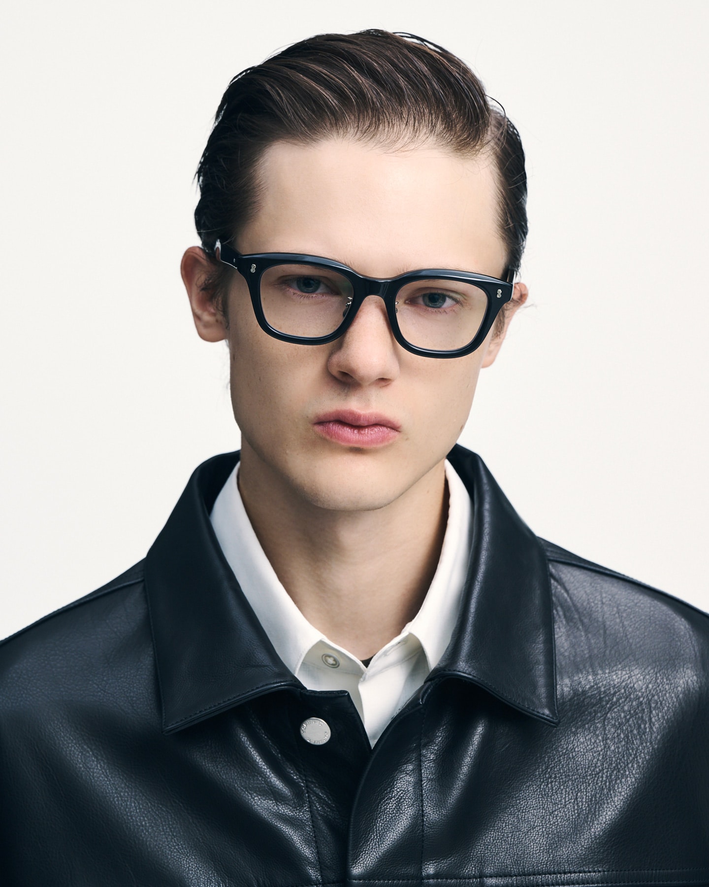 SOPH. | 備長炭 SQUARE GLASSES(FREE NAVY):