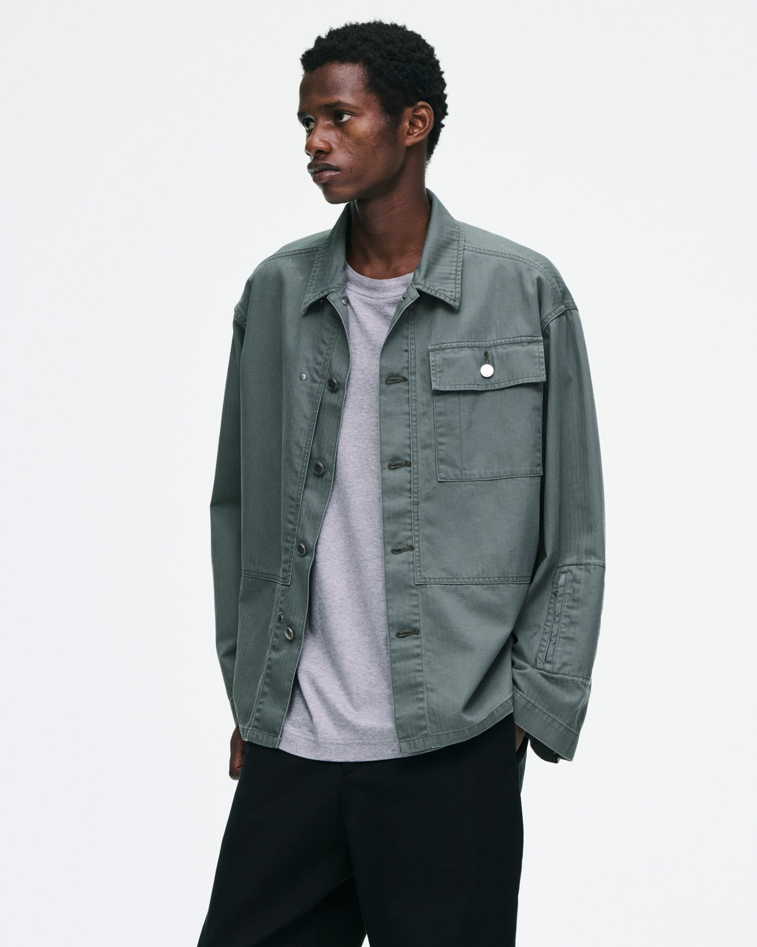 SOPH. | DAMAGED MILITARY BLOUSON(2 (M) BLUE):