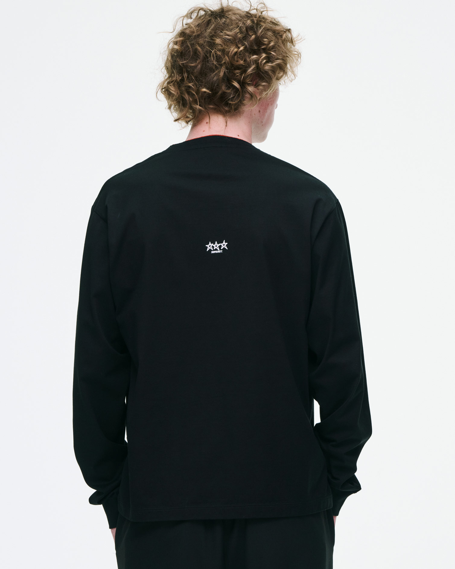 SOPH. | LUSTER COTTON DOUBLE RIB L/S TEE(1 (S) GRAY):