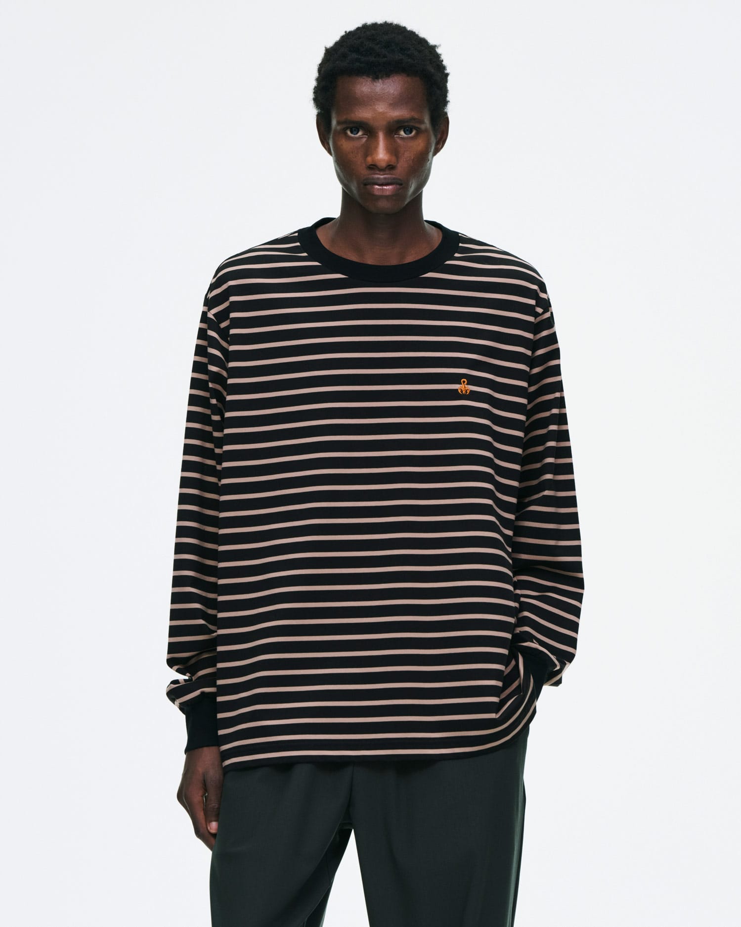 SOPH. | SCORPION BORDER L/S WIDE TEE(1 (S) NAVY):