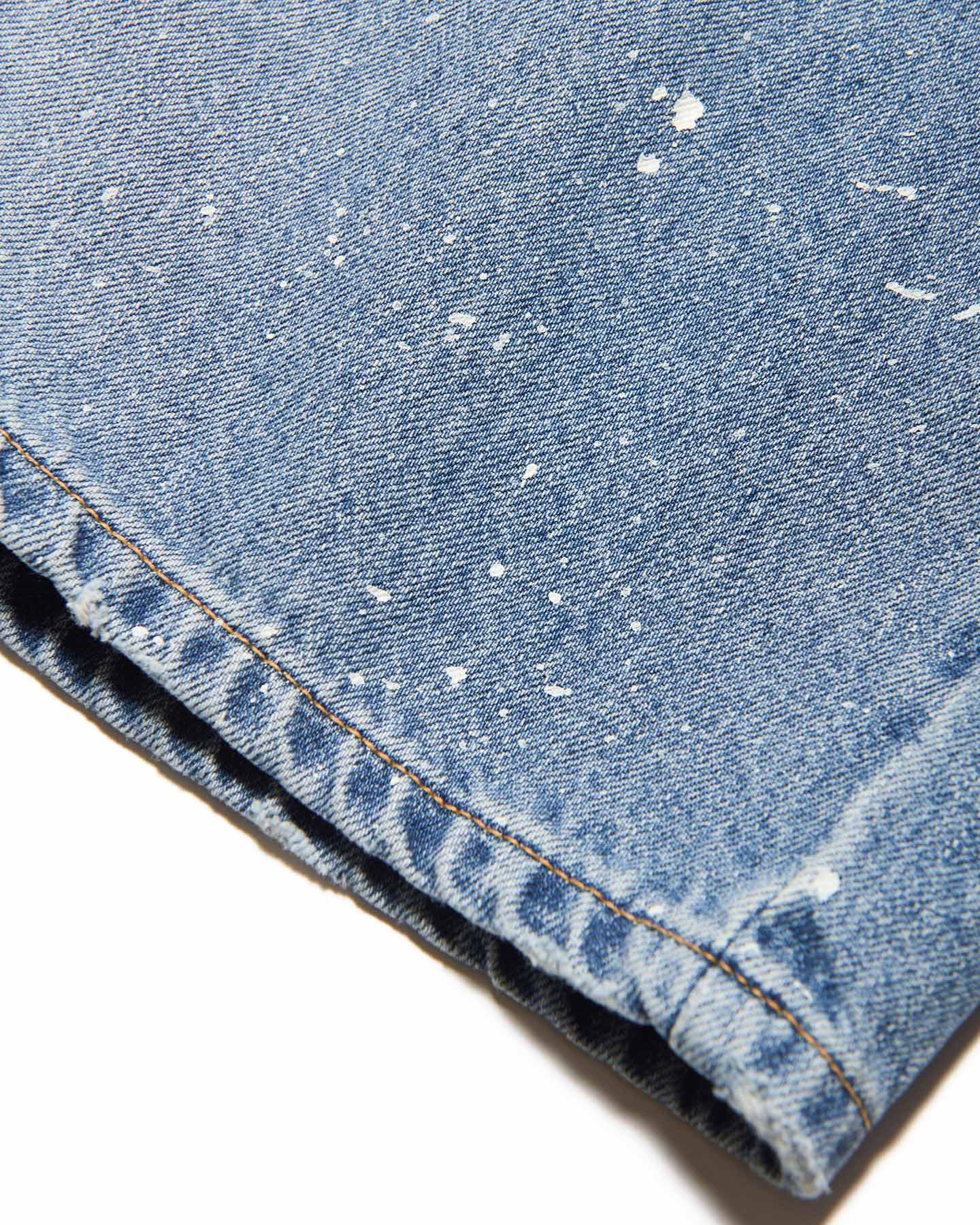 SOPH. | DAMAGED BOLD-FIT JEANS(5 (XXL) INDIGO):