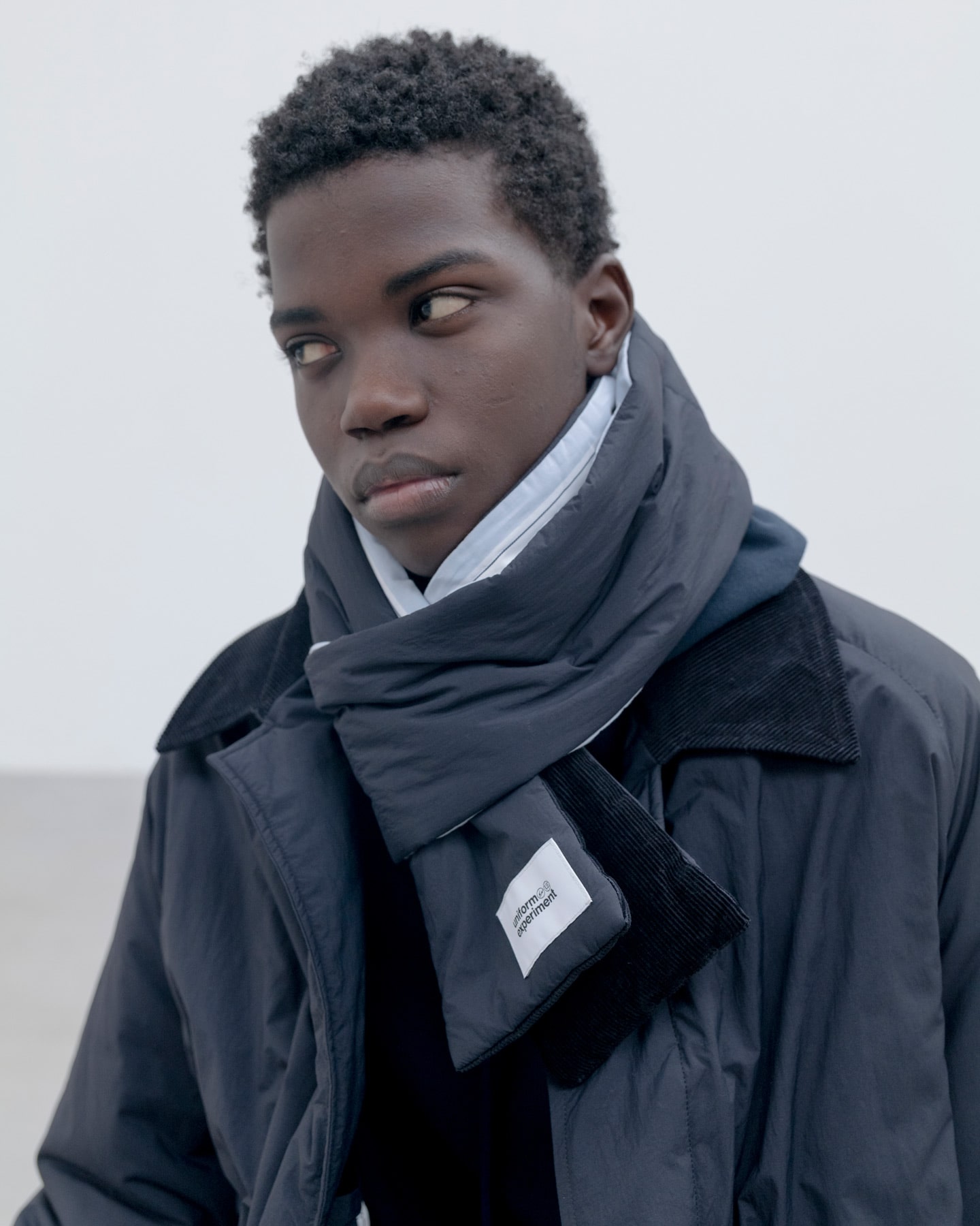SOPH. | PADDED SCARF(FREE BLACK):