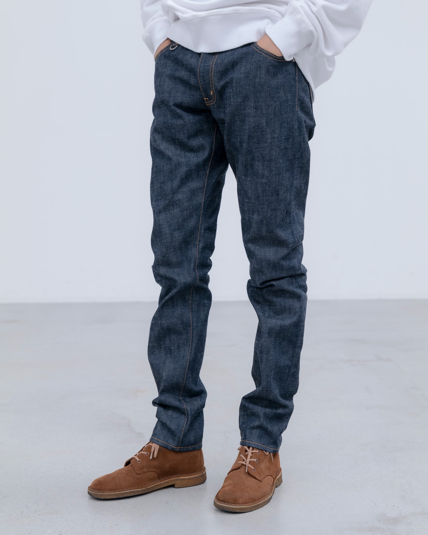 SOPH. | RIGID DENIM TAPERED-FIT JEANS(2 (M) INDIGO):