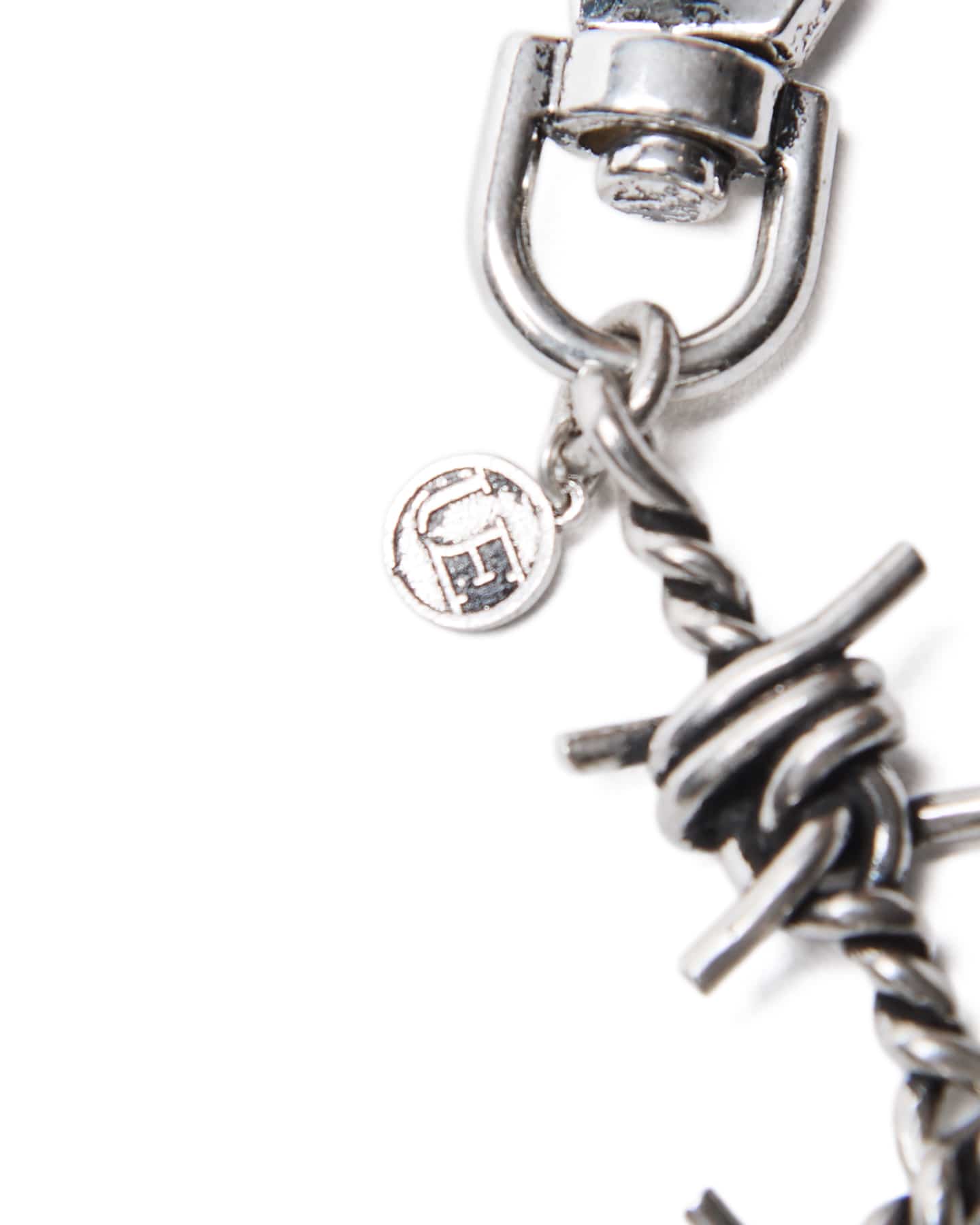 SOPHNET.（ソフネット） キーリング付 ウォレットチェーン シルバー SOPH. | BARBED WIRE WALLET CHAIN(FREE SILVER):