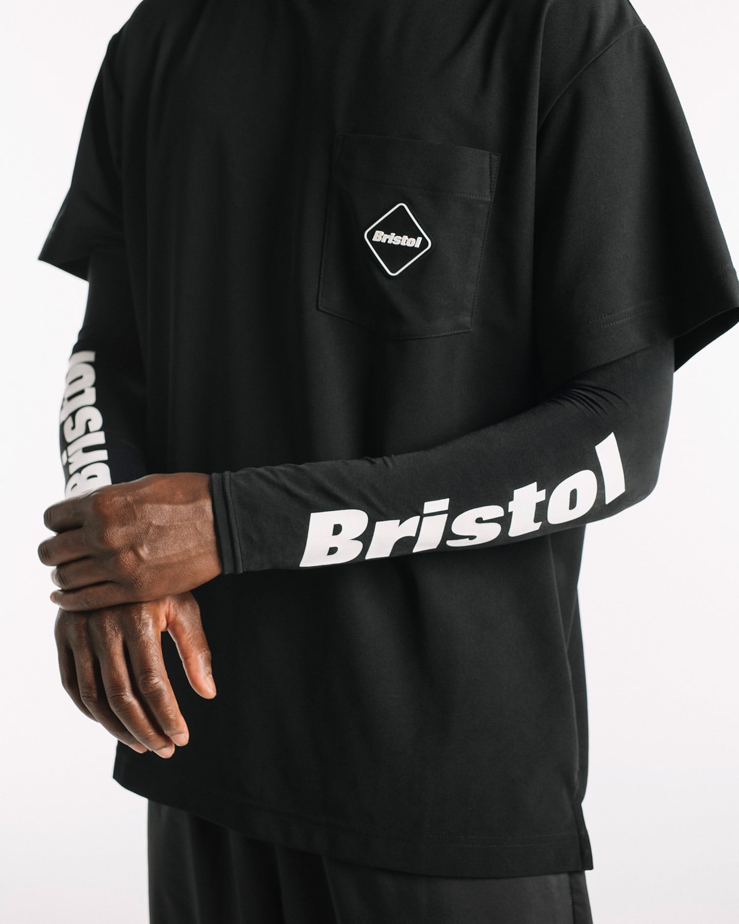 fcrb ブリストル アームカバー 黒