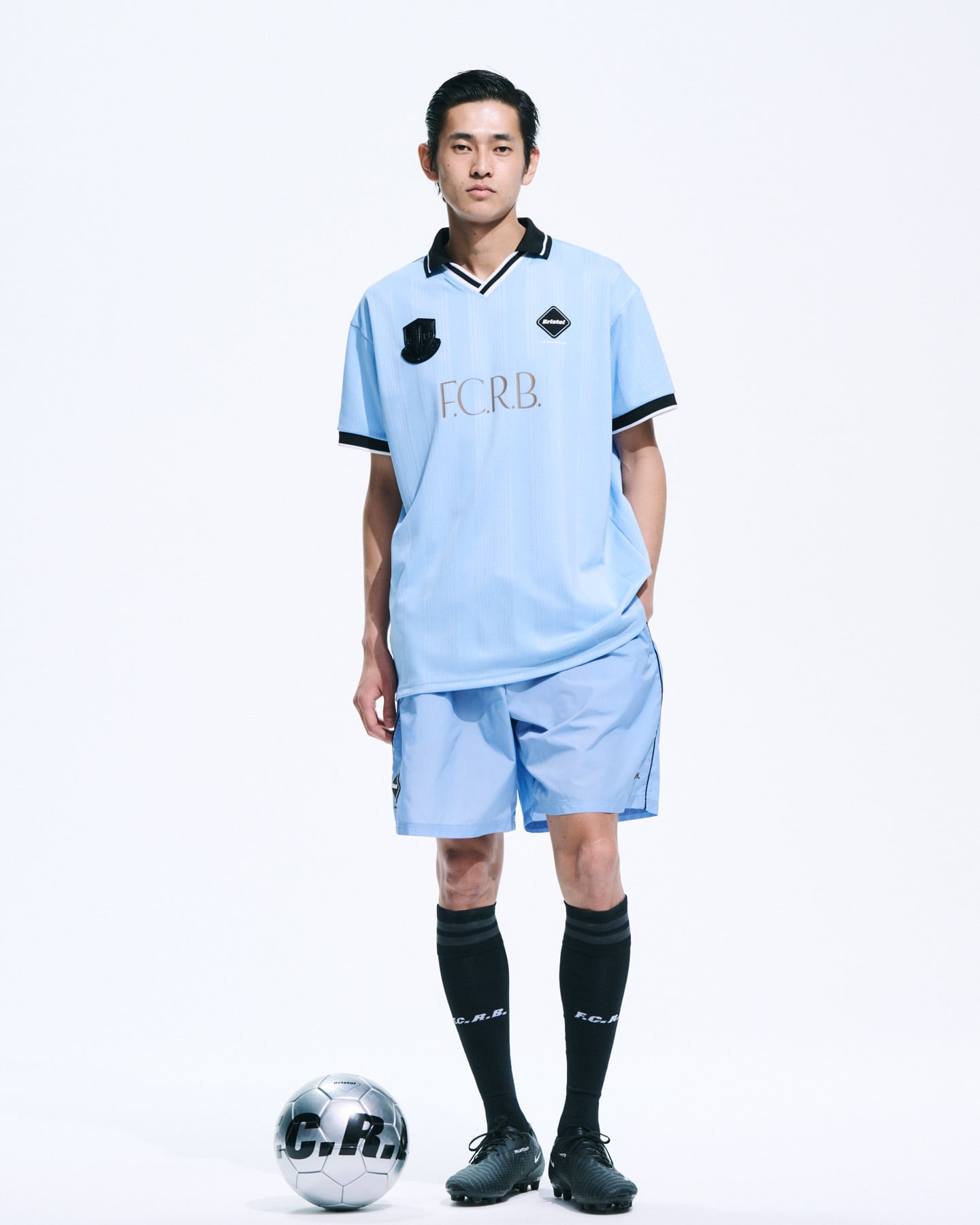 SOPH. | EXHIBITION GAME SHORTS(M LIGHT BLUE):