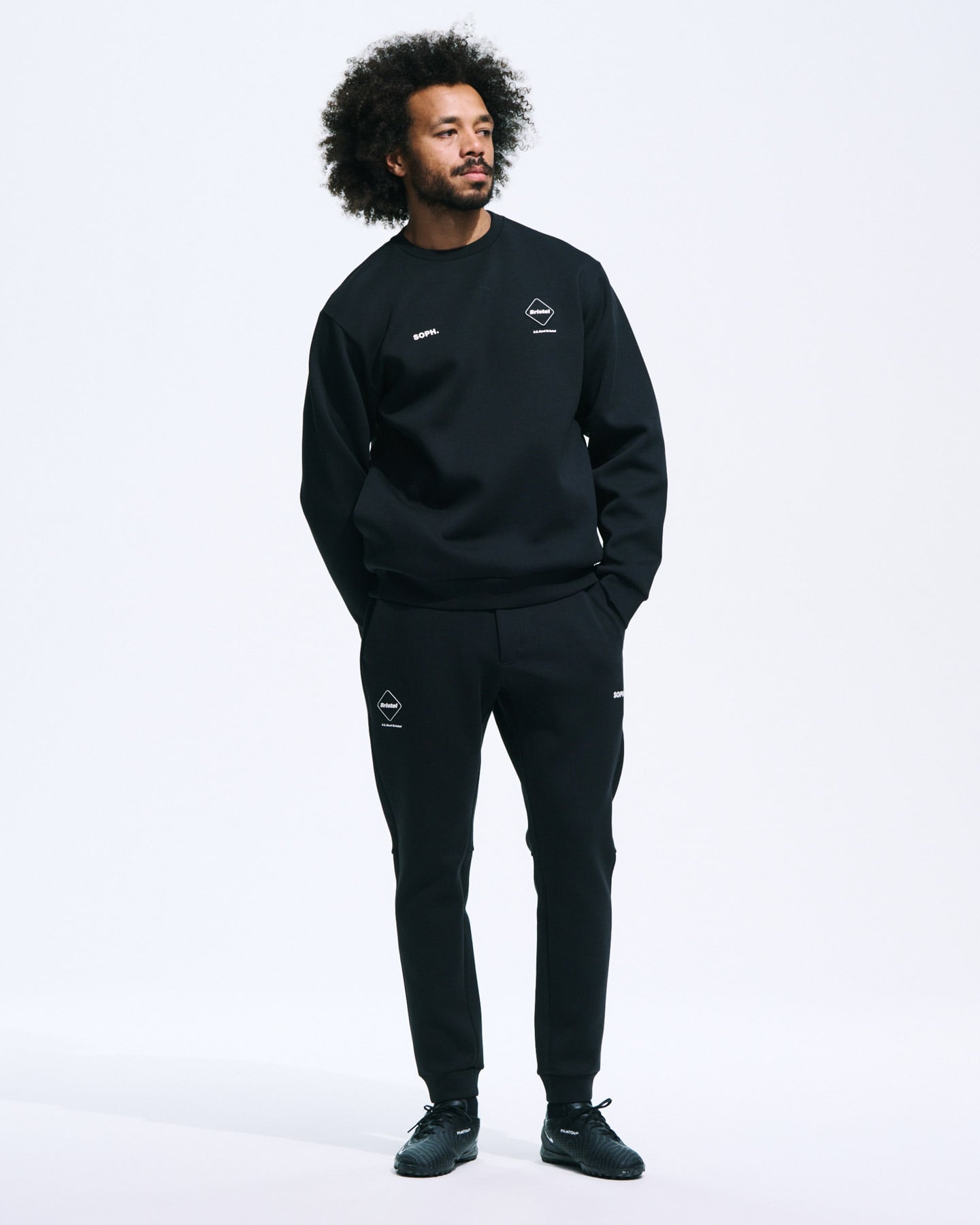 SOPH. | TECH SWEAT JOGGER PANTS(M BLACK):