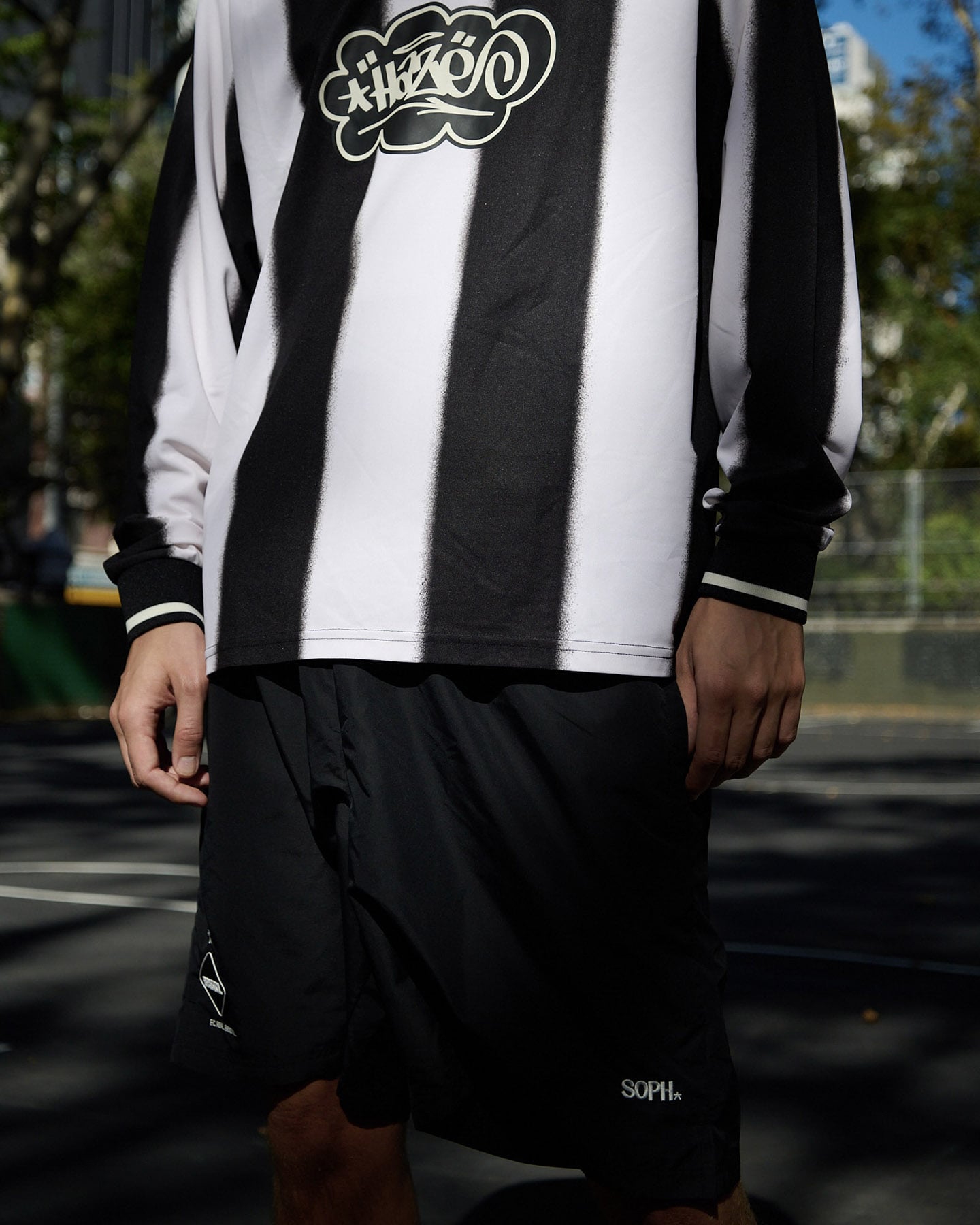 SOPH. | ERIC HAZE: GAME SHORTS(M BLACK):