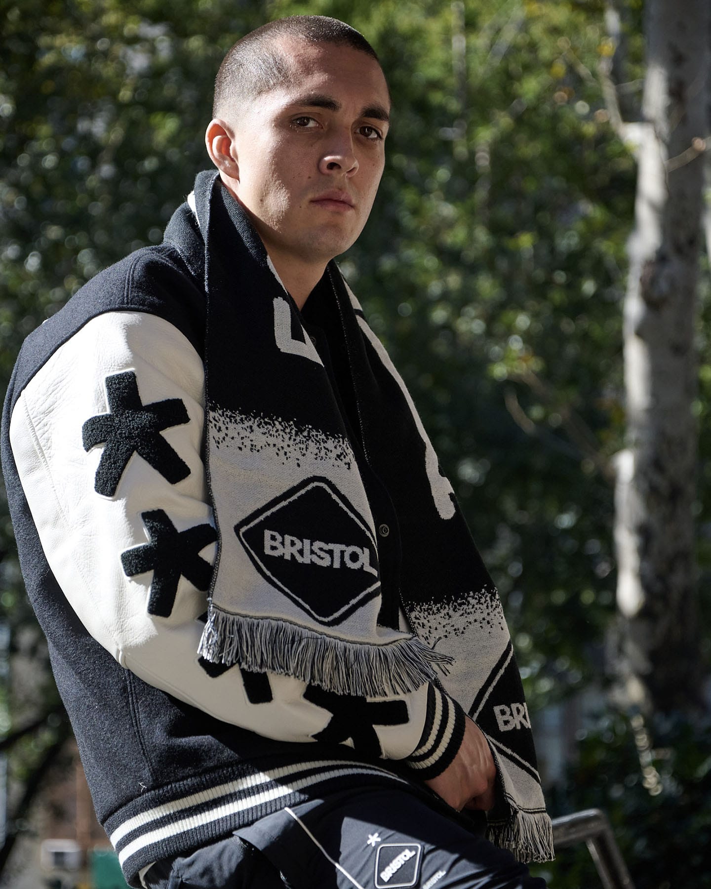 SOPH. | ERIC HAZE: SUPPORTER MUFFLER(FREE BLACK):