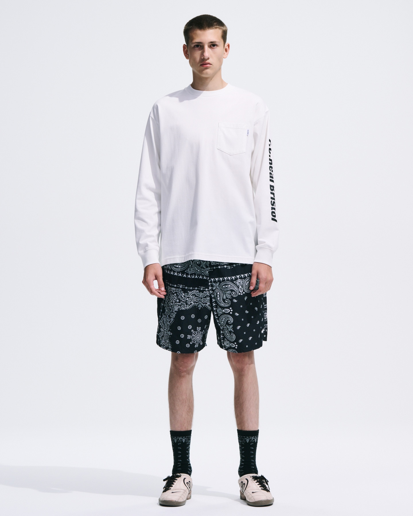 FCRB BANDANA NYLON EASY PANTS BLACK 最安 ら 瀬戸大橋店】 中古 FCRB | エフシーアールビー パンツ BANDANA NYLON