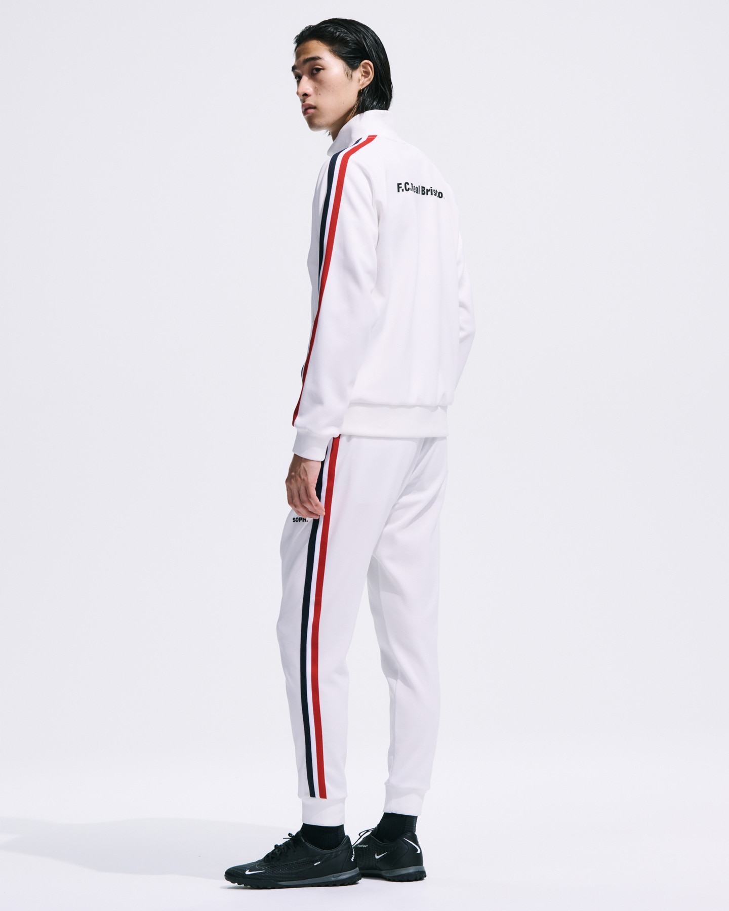トップス F.C.R.B TRAINING TRACK CREWNECK TOP PANT SOPH. | TRAINING TRACK CREWNECK TOP(M(120-130) NAVY):