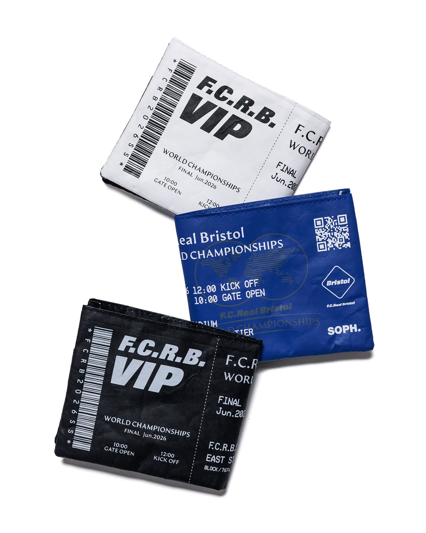 FCRB TICKET MINI WALLET 最安値 ブルー 財布 青 SOPH. | TICKET MINI WALLET(FREE BLUE):