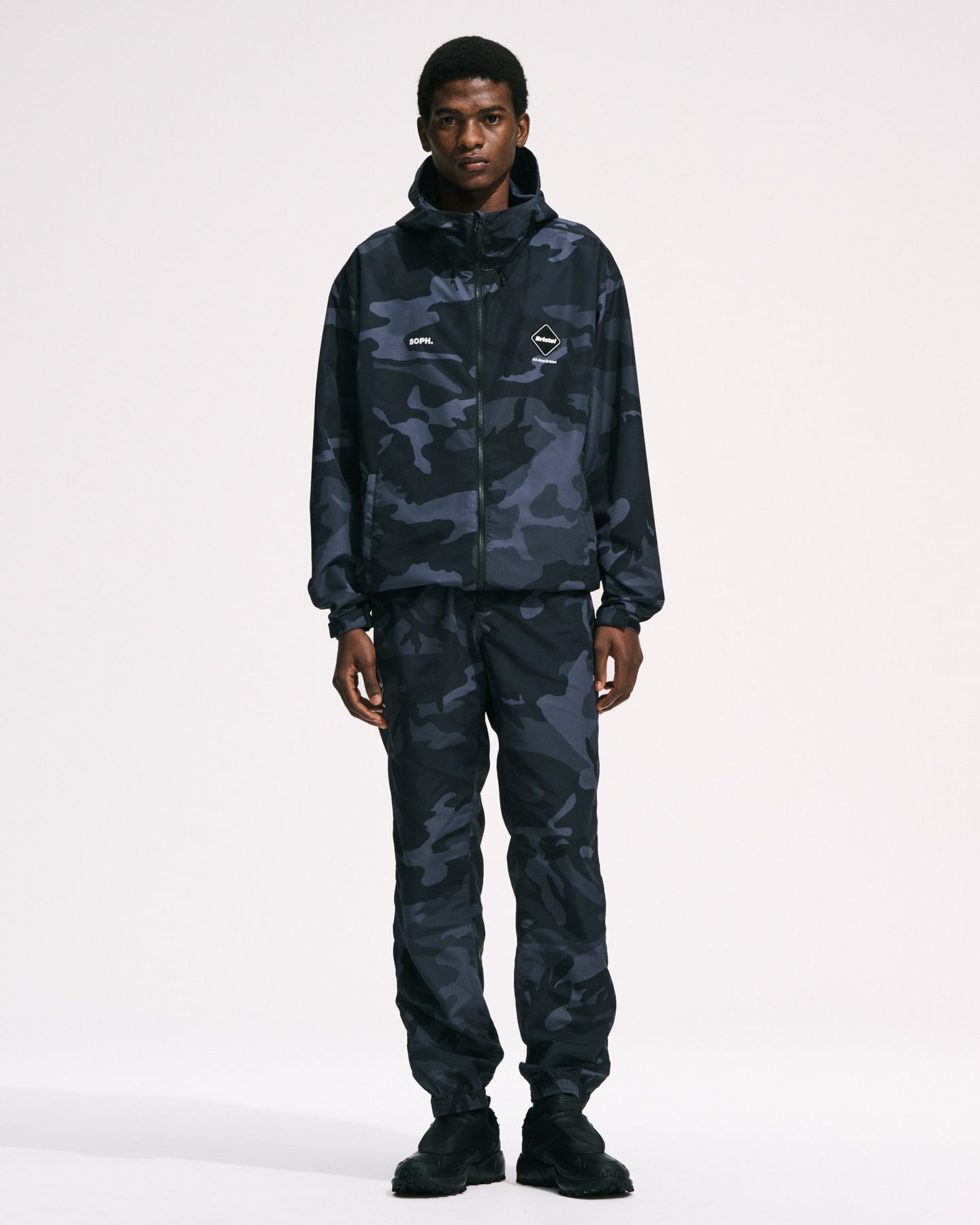 SOPH. | SUPPLEX NYLON HOODED BLOUSON(M PINK):