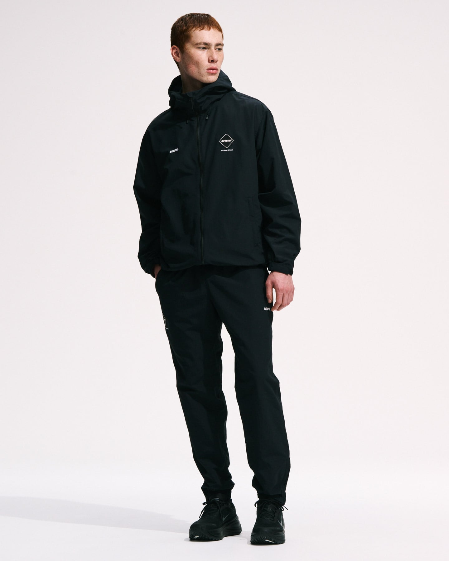 パンツ soph bristol supplex nylon easy pants SOPH. | SUPPLEX NYLON EASY PANTS(M BLACK):