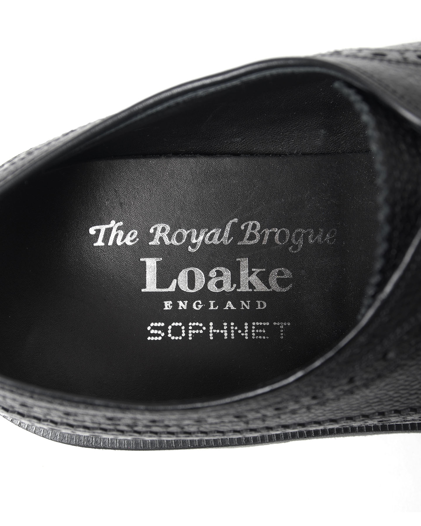 SOPH. | LOAKE THE ROYAL BROGUES(UK6.5(25.5cm) BLACK):