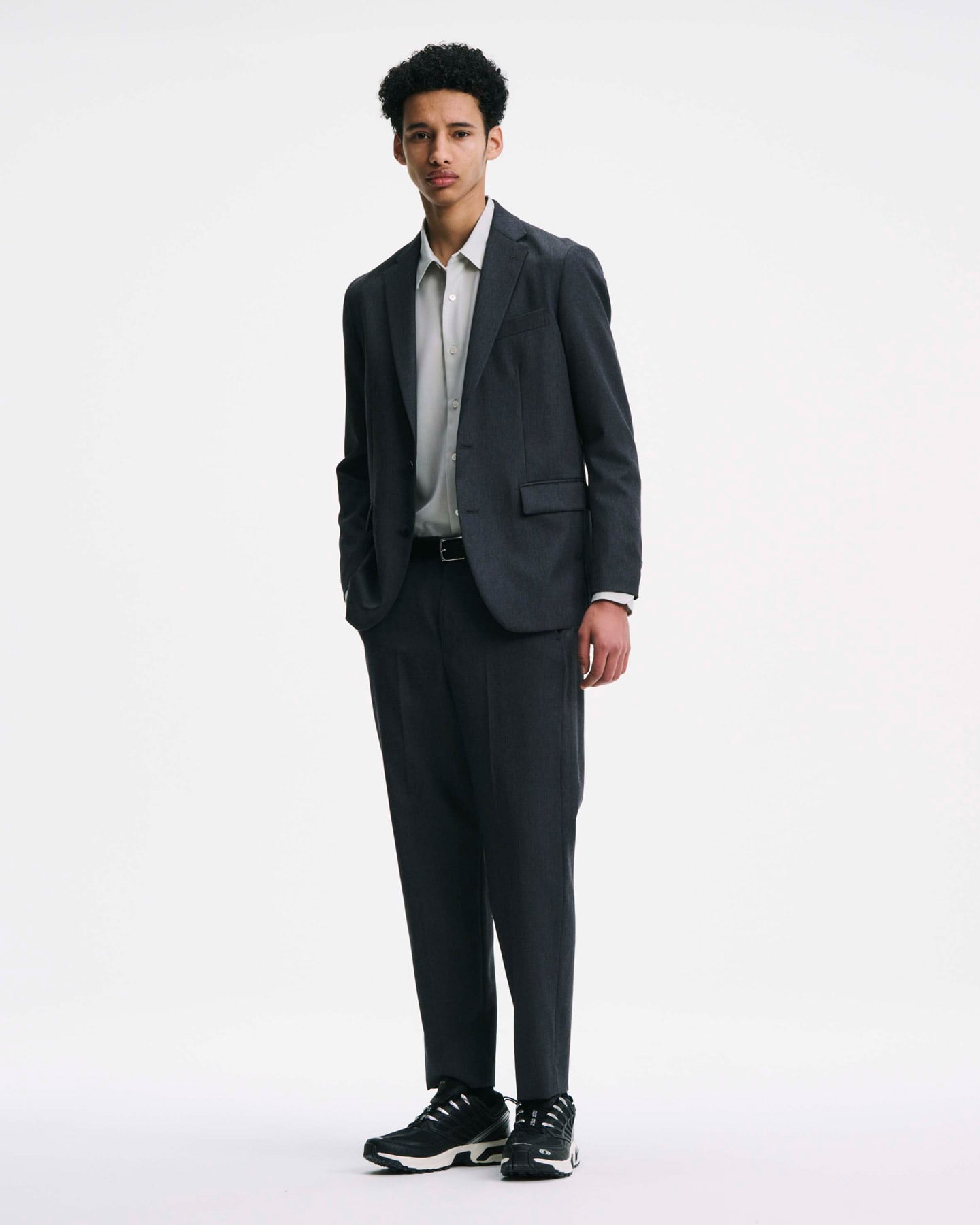 パンツ SOPHNET. WOOL SHIRRING SLIM FIT SLACKS M SOPH. | FLANNEL WOOL SHIRRING SLIM FIT SLACKS(M BROWN):