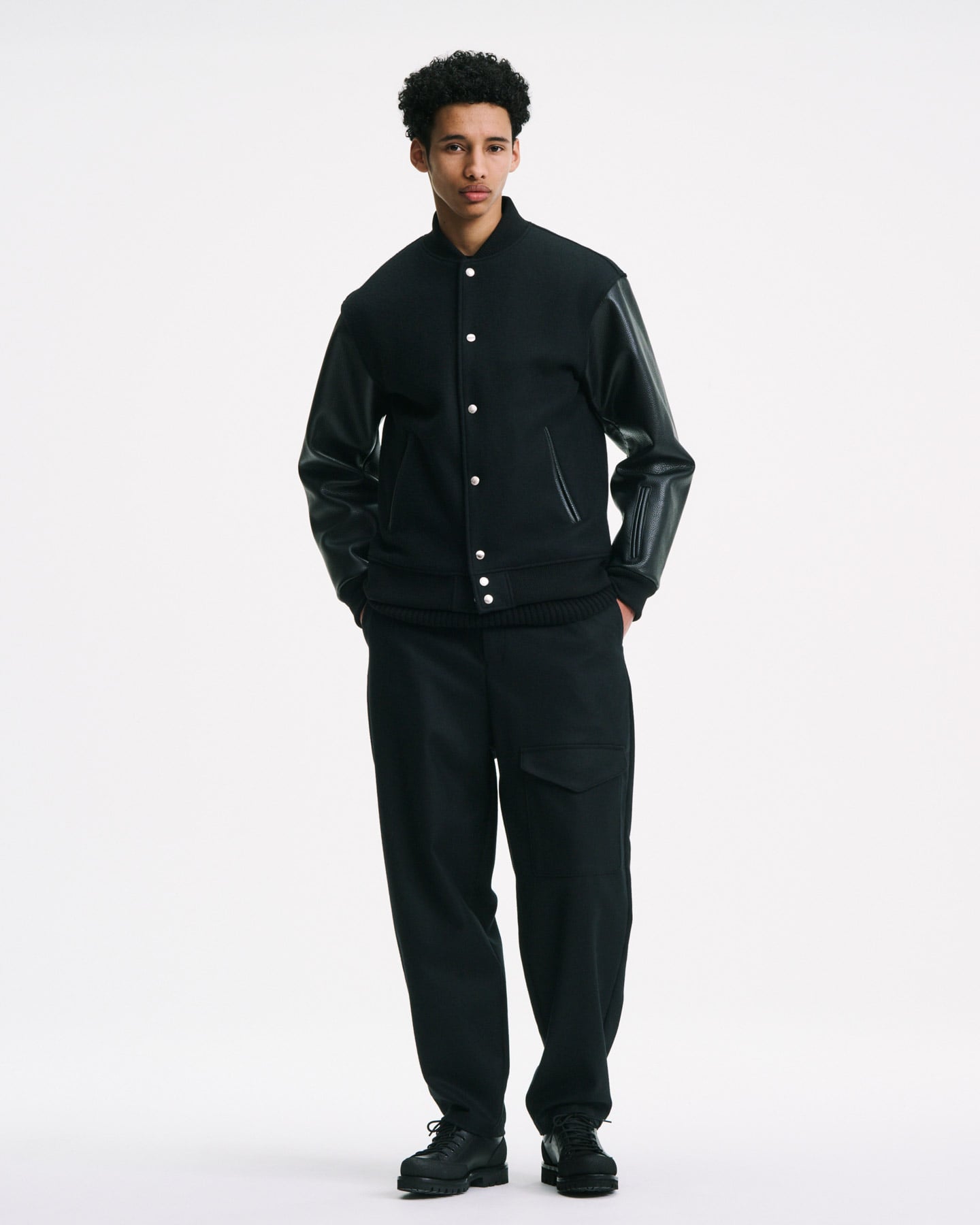 美品 SOPHNET. ウールコート M ブラック SOPH. | WOOL MOSSER WORK COAT(M BLACK):