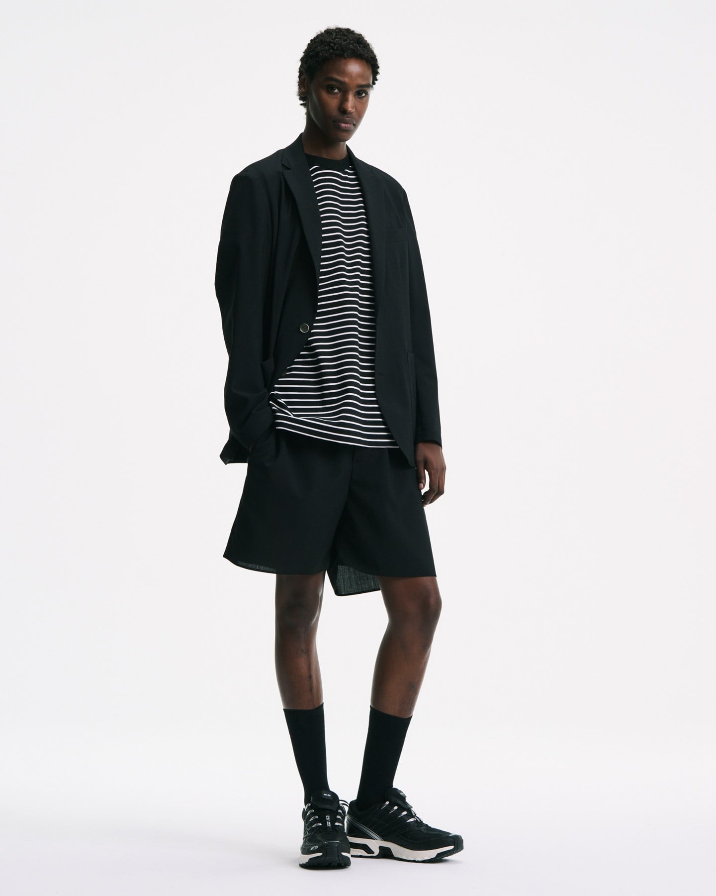 SOPH. | SUPIMA COTTON WIDE TEE(2 (M) BLACK):