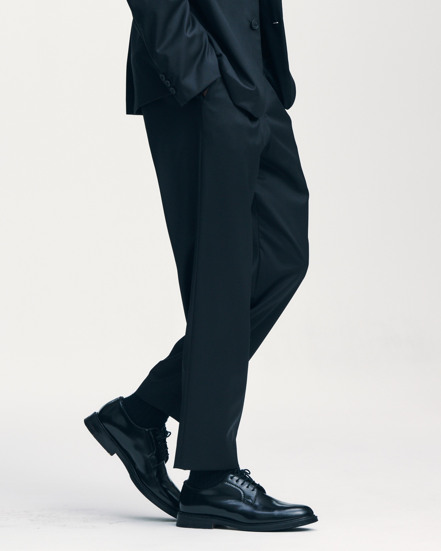 SOPH. | LORO PIANA EASY SLACKS(2 (M) BLACK):