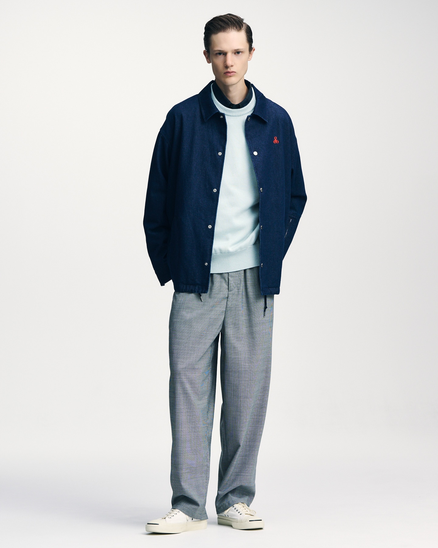 SOPH. | TROPICAL CHECK TAPERED BOLD PANTS(2 (M) A (BLACK WATCH)):