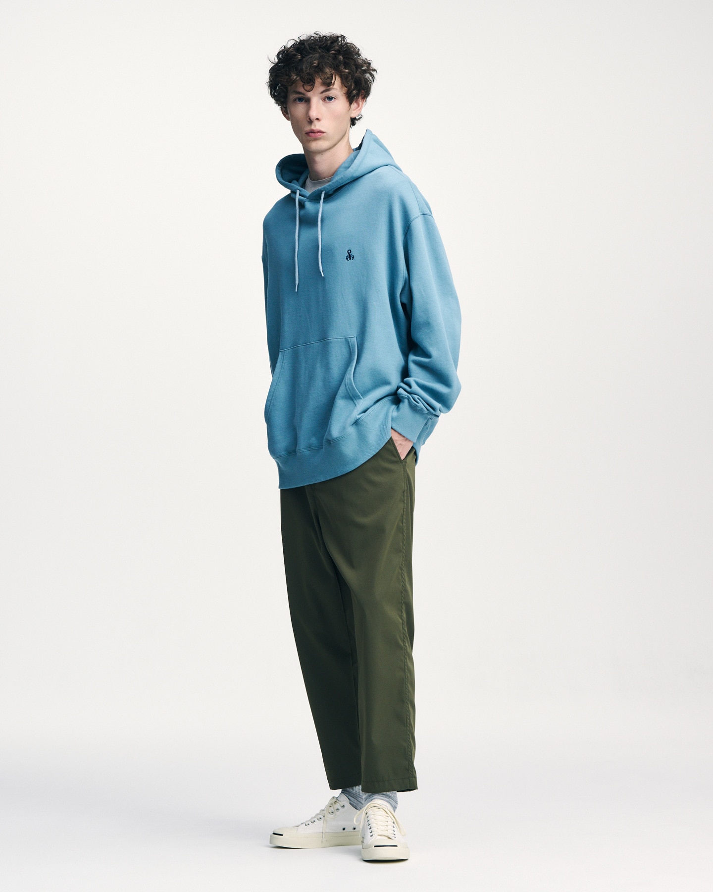 SOPH. | SCORPION WIDE SWEAT HOODIE(2 (M) BLACK):