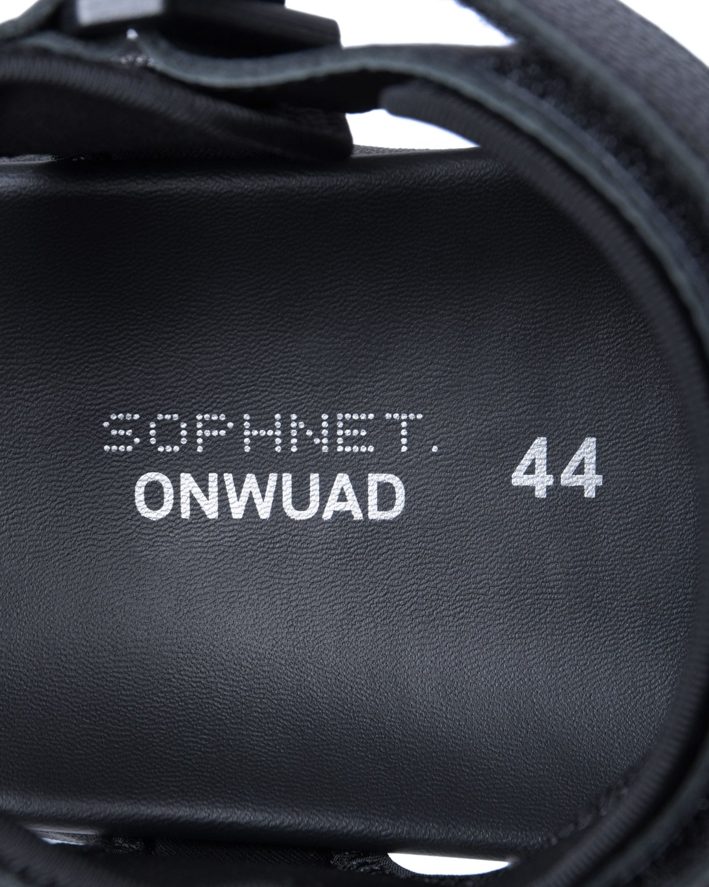 SOPH. | ONWUAD LEATHER SANDALS(26.5cm BLACK):