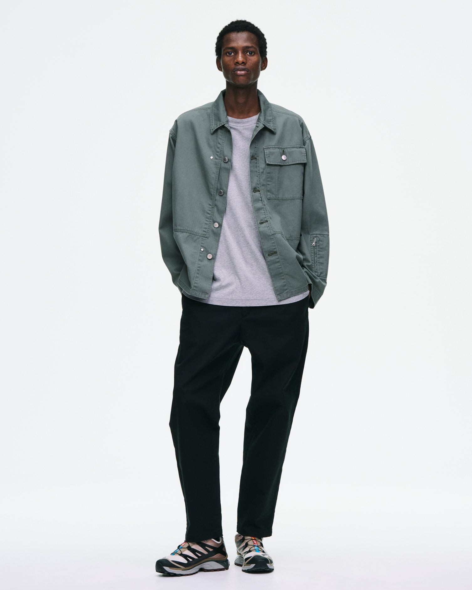 SOPH. | DAMAGED MILITARY BLOUSON(2 (M) BLUE):