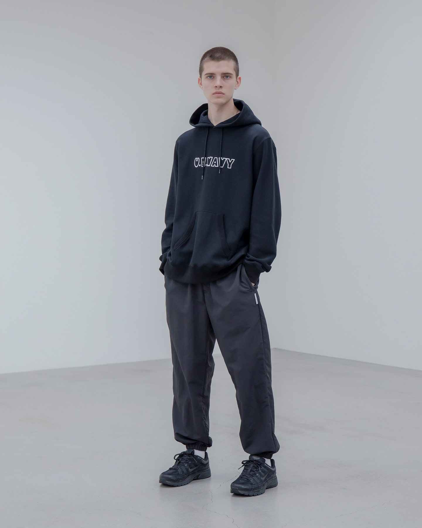 SOPH. | UE NAVY SWEAT HOODIE(4 GRAY):